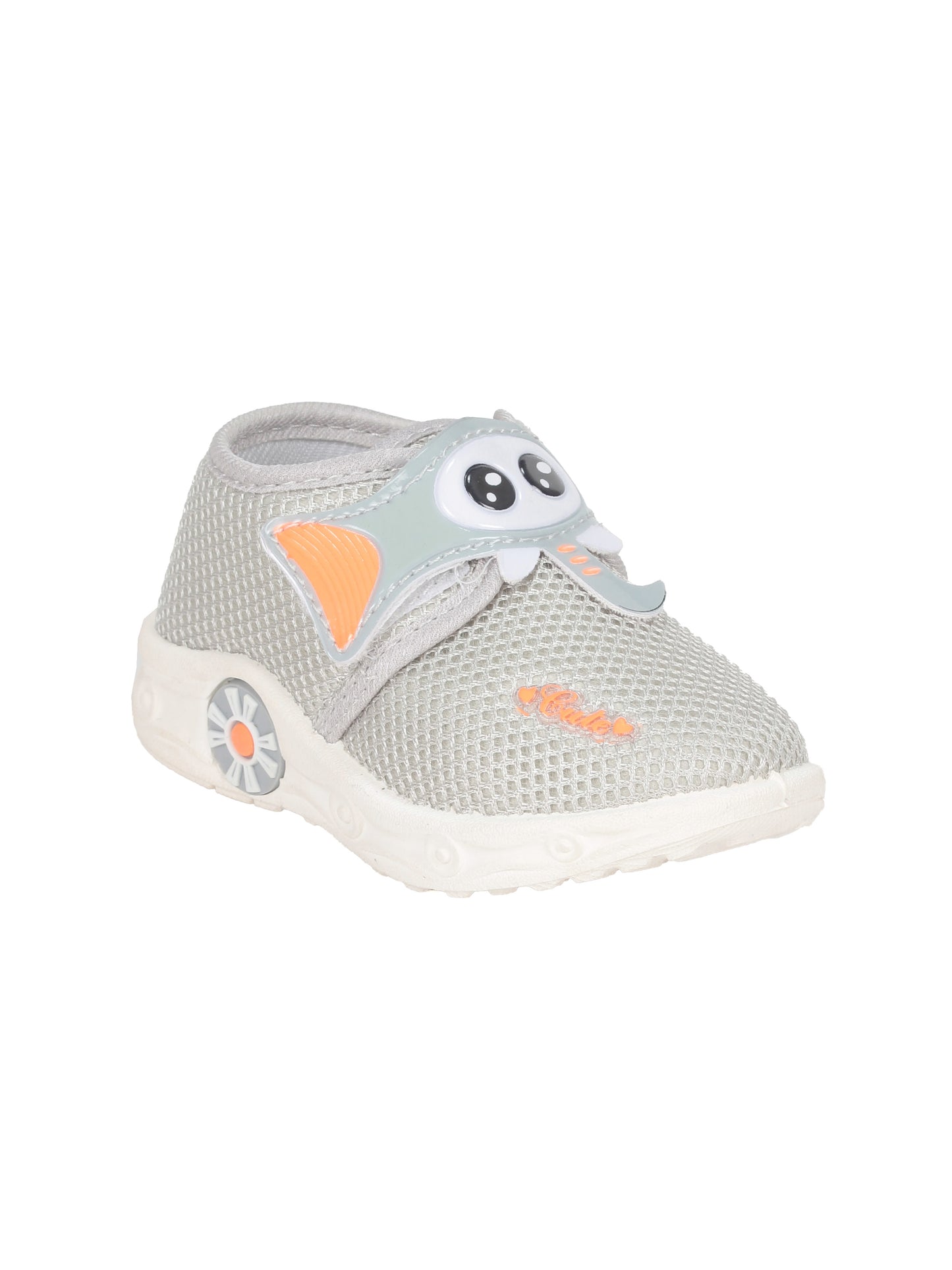 Musical Chu Chu Shoes With Velcro Closing - Grey