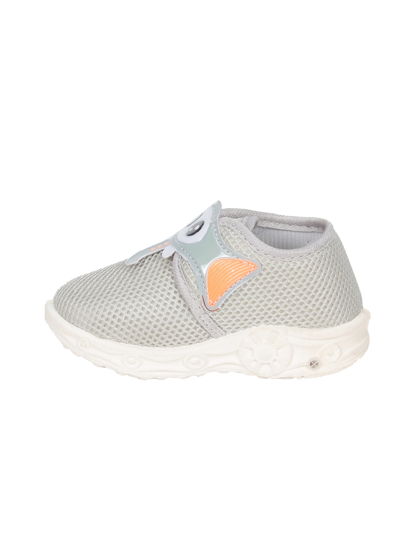 Musical Chu Chu Shoes With Velcro Closing - Grey