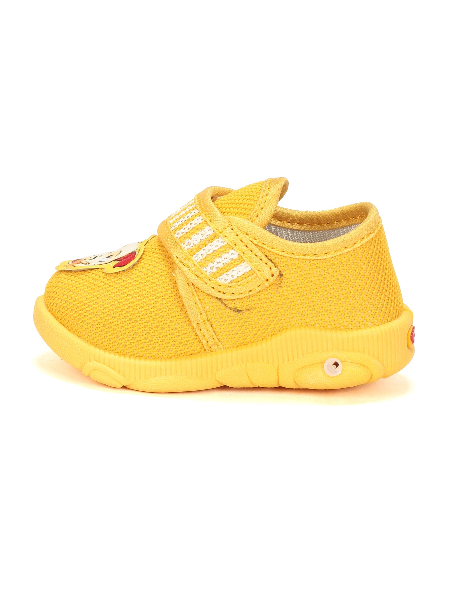 Coolz Musical Chu Chu Shoes With Velcro Closing - Mustard