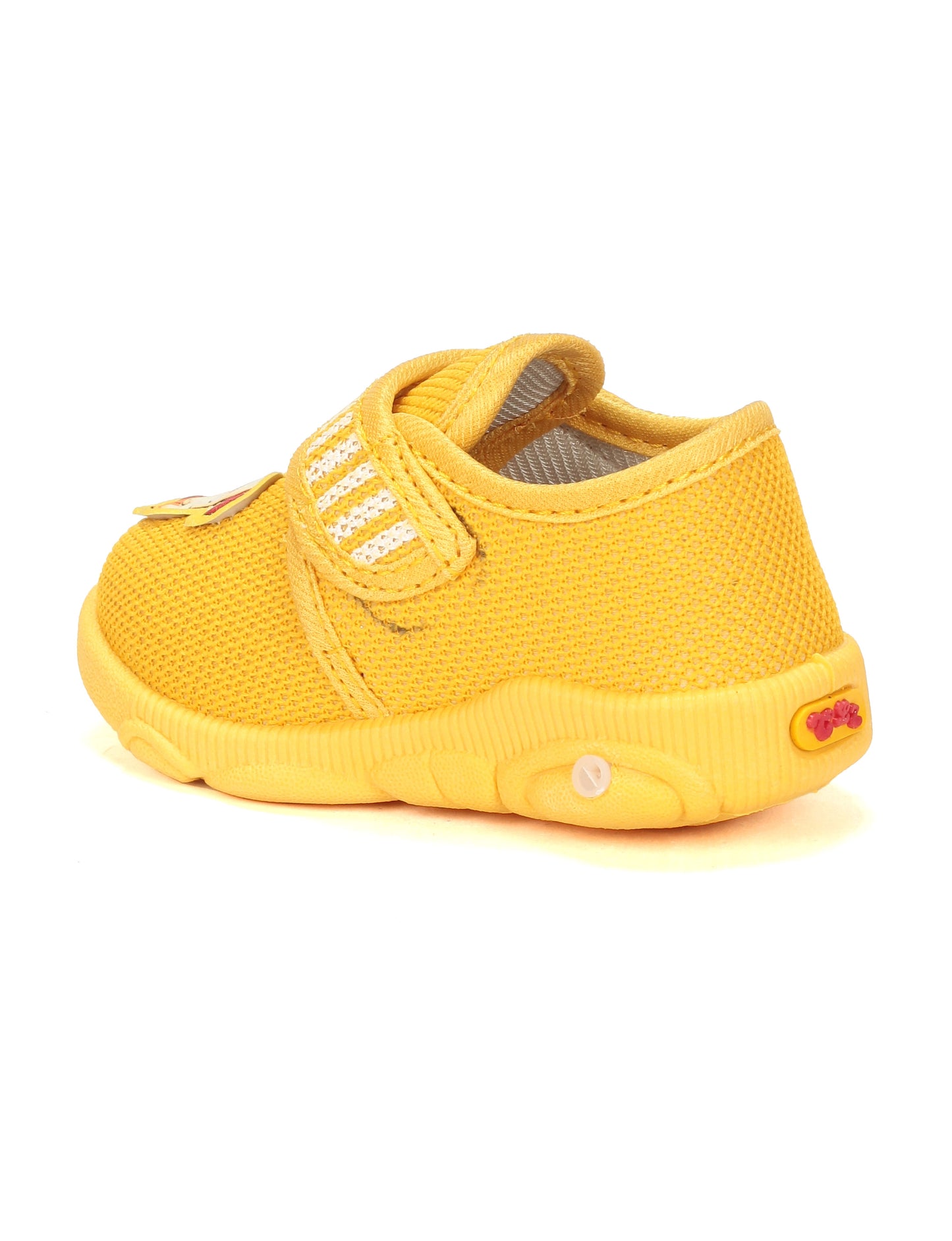 Coolz Musical Chu Chu Shoes With Velcro Closing - Mustard