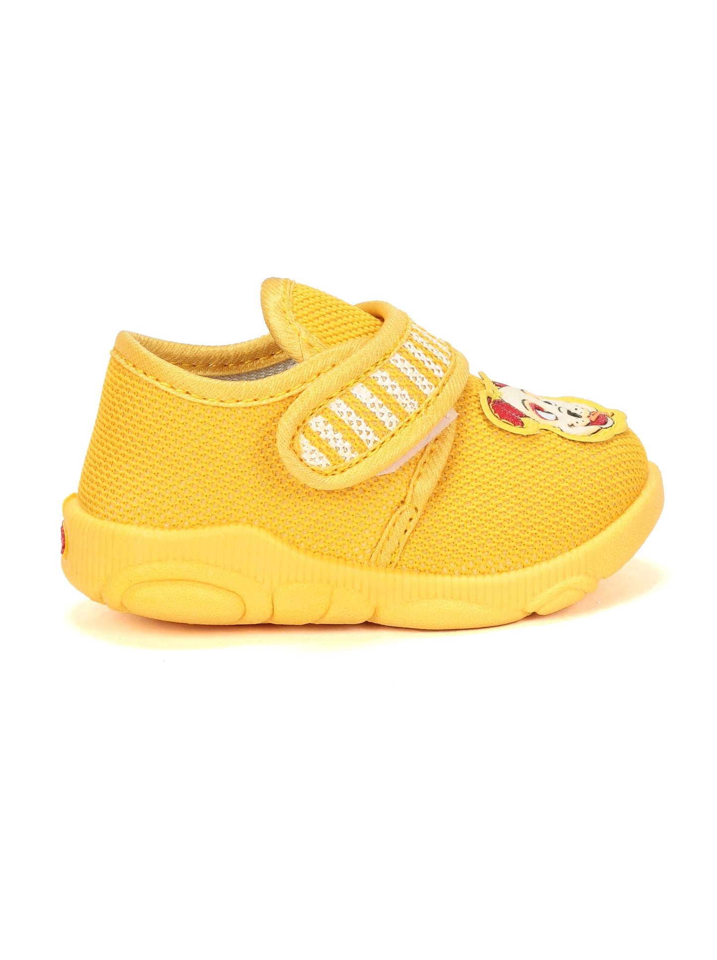 Coolz Musical Chu Chu Shoes With Velcro Closing - Mustard