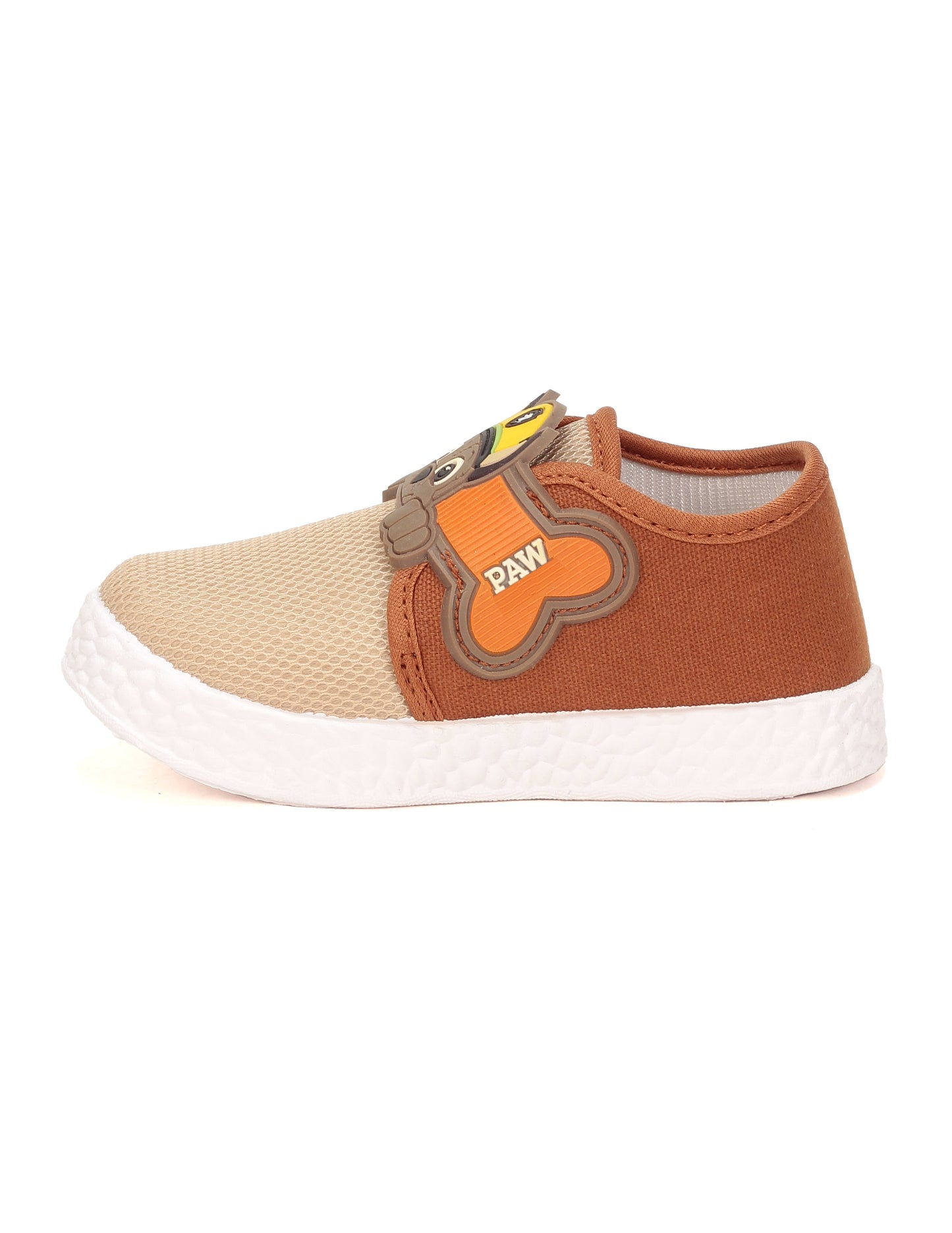 Coolz Casual Shoes With Velcro Closing - Brown