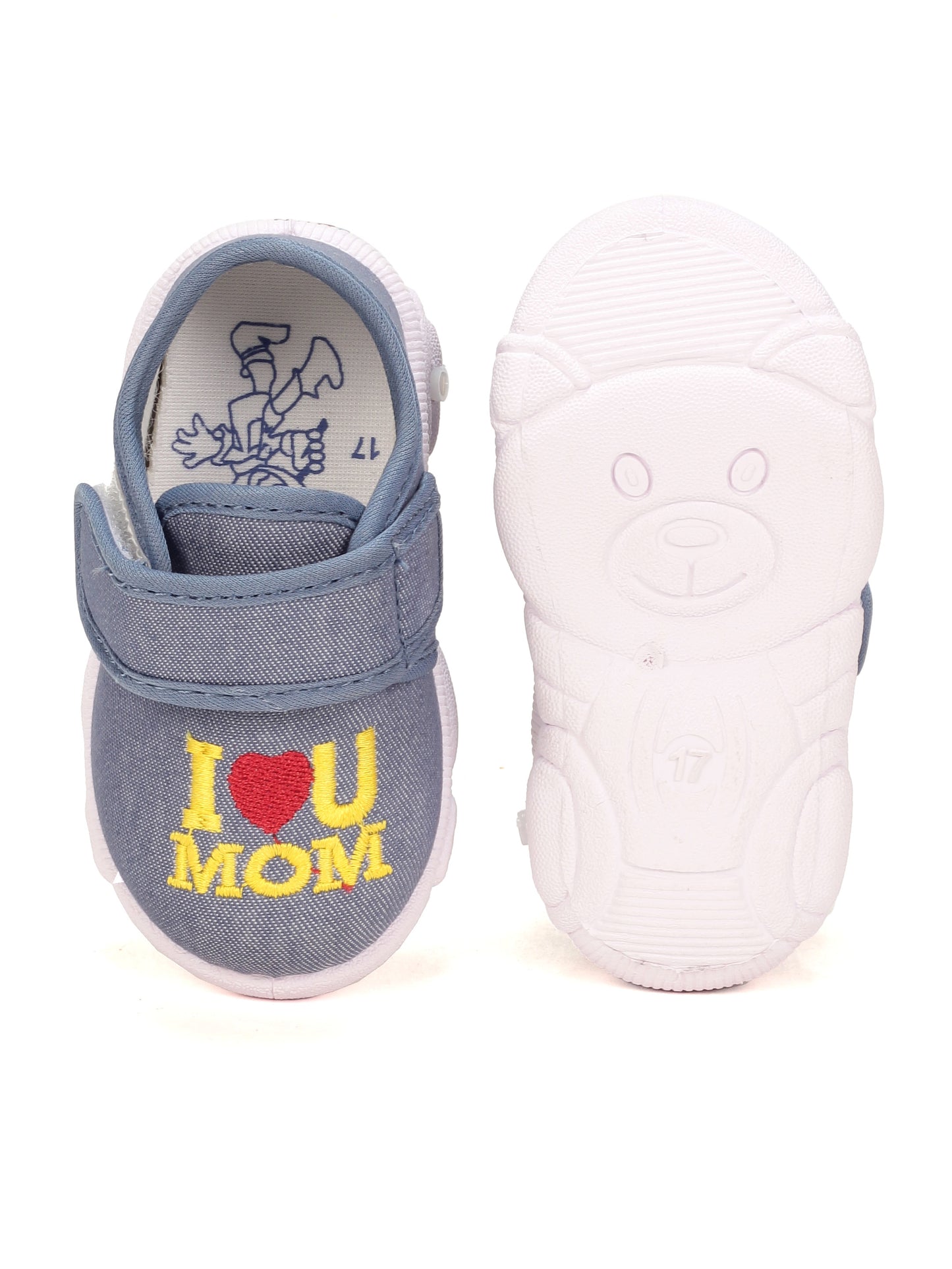 Coolz Musical Chu Chu Shoes With Velcro Closing - Blue