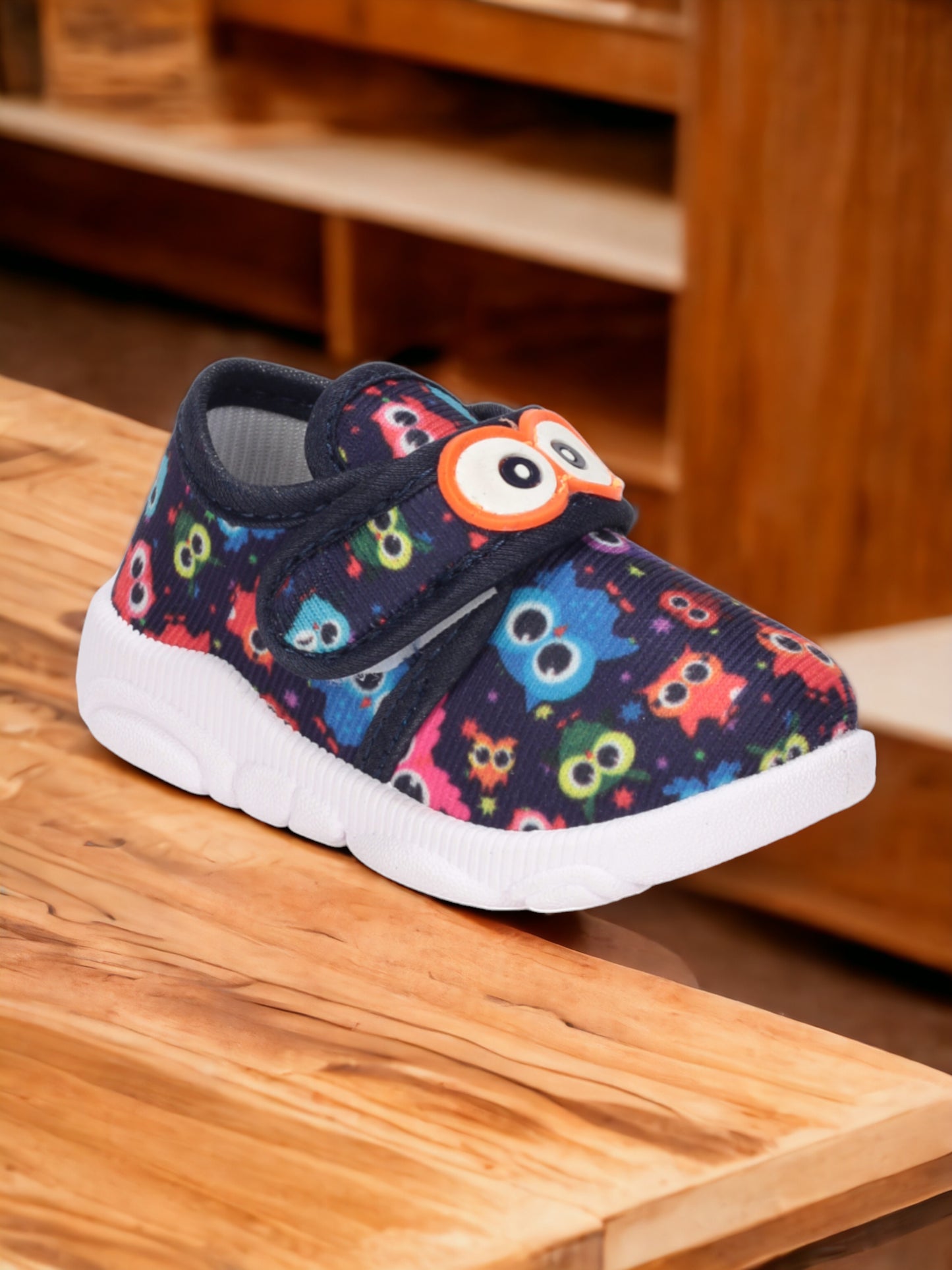 Coolz Musical Chu Chu Shoes With Velcro Closing - Navy Blue