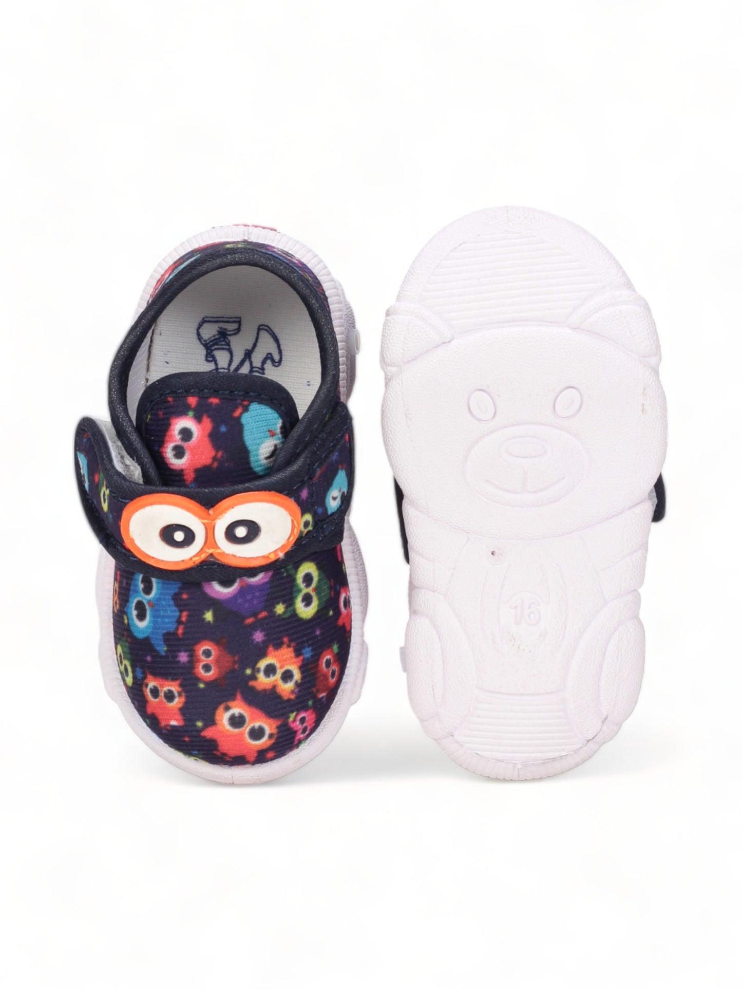 Coolz Musical Chu Chu Shoes With Velcro Closing - Navy Blue