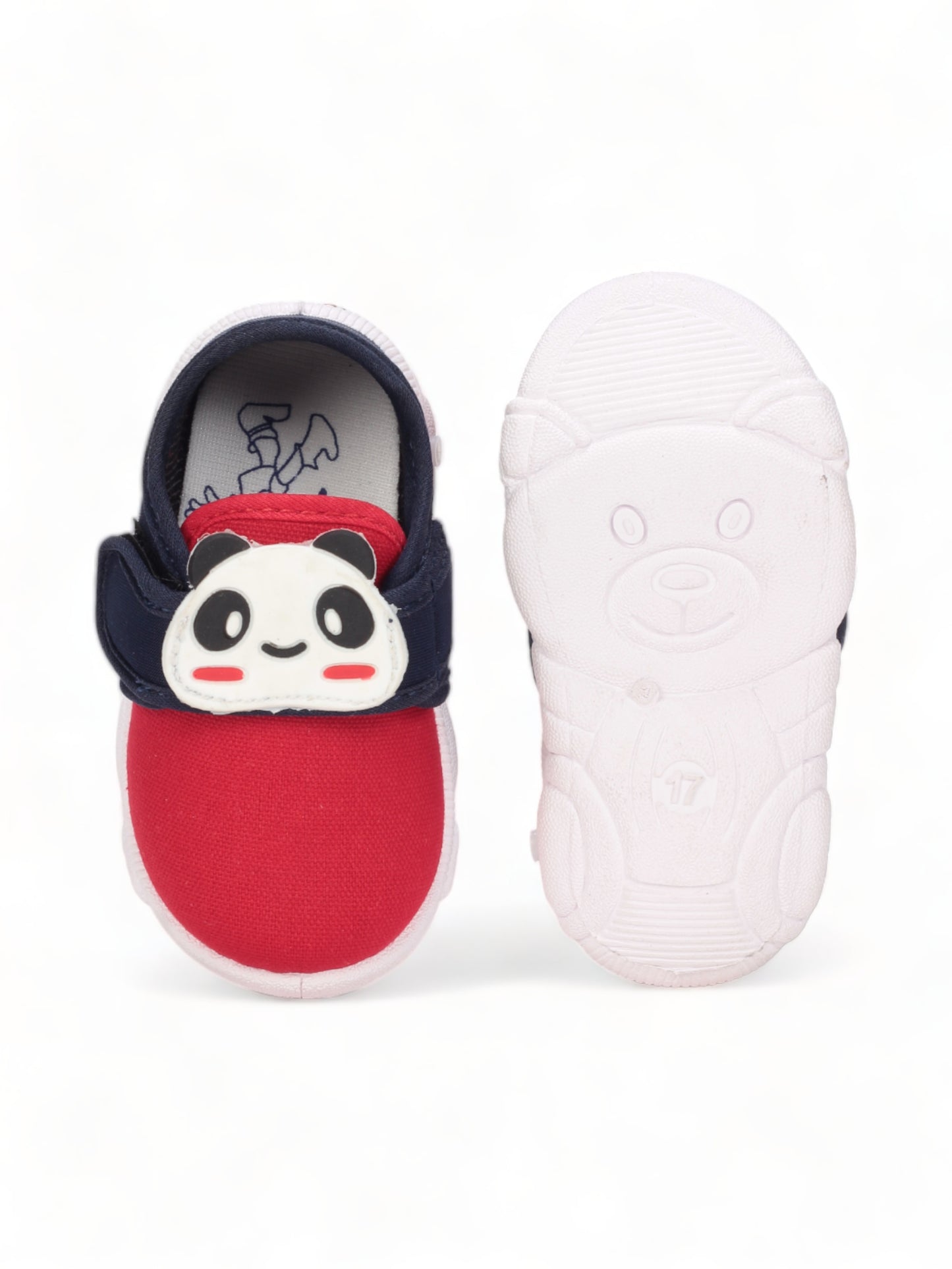 Coolz Musical Chu Chu Shoes With Velcro Closing - Red