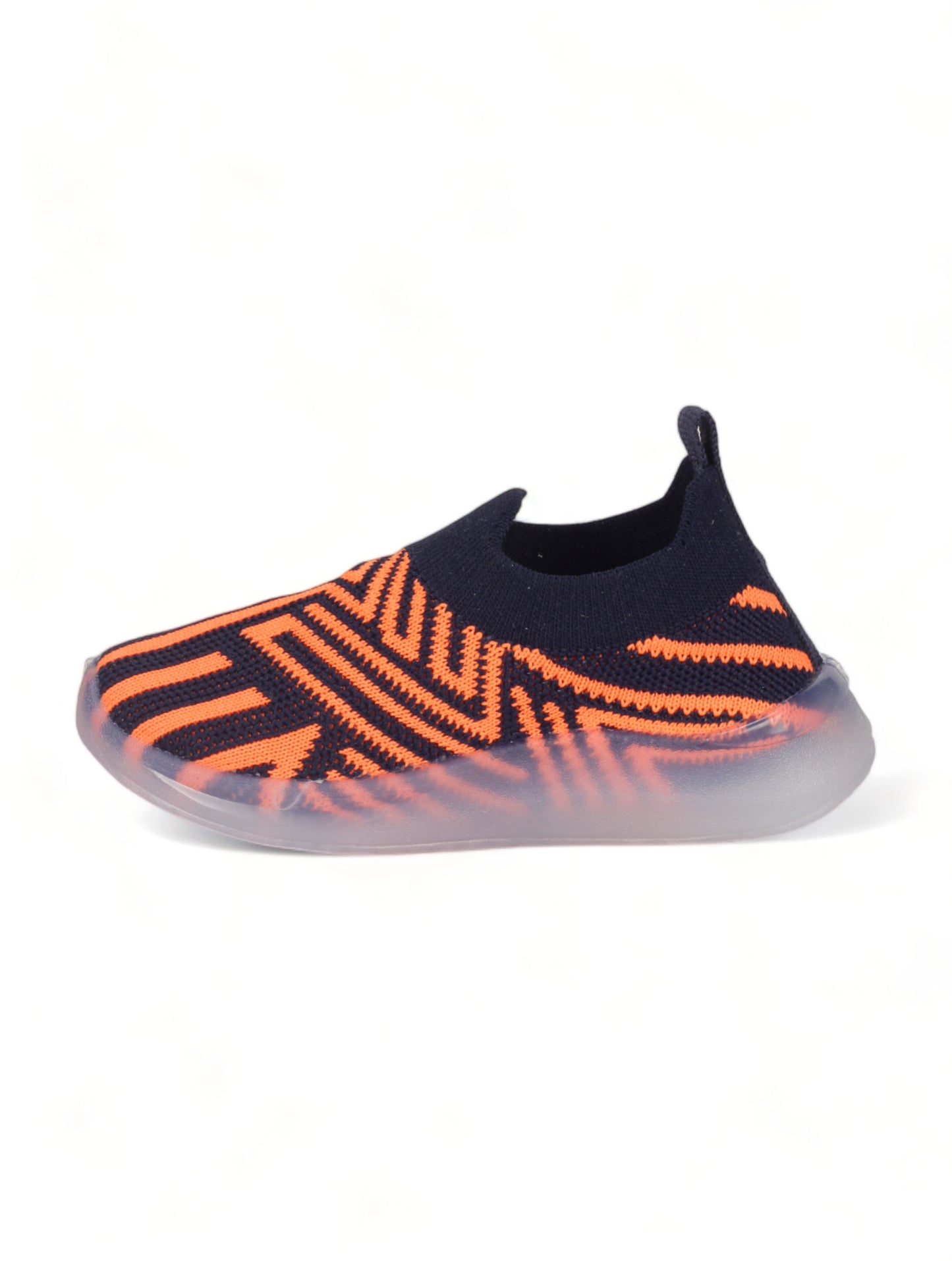 Unisex Casual Slip On Shoes With Led Light - Navy Blue