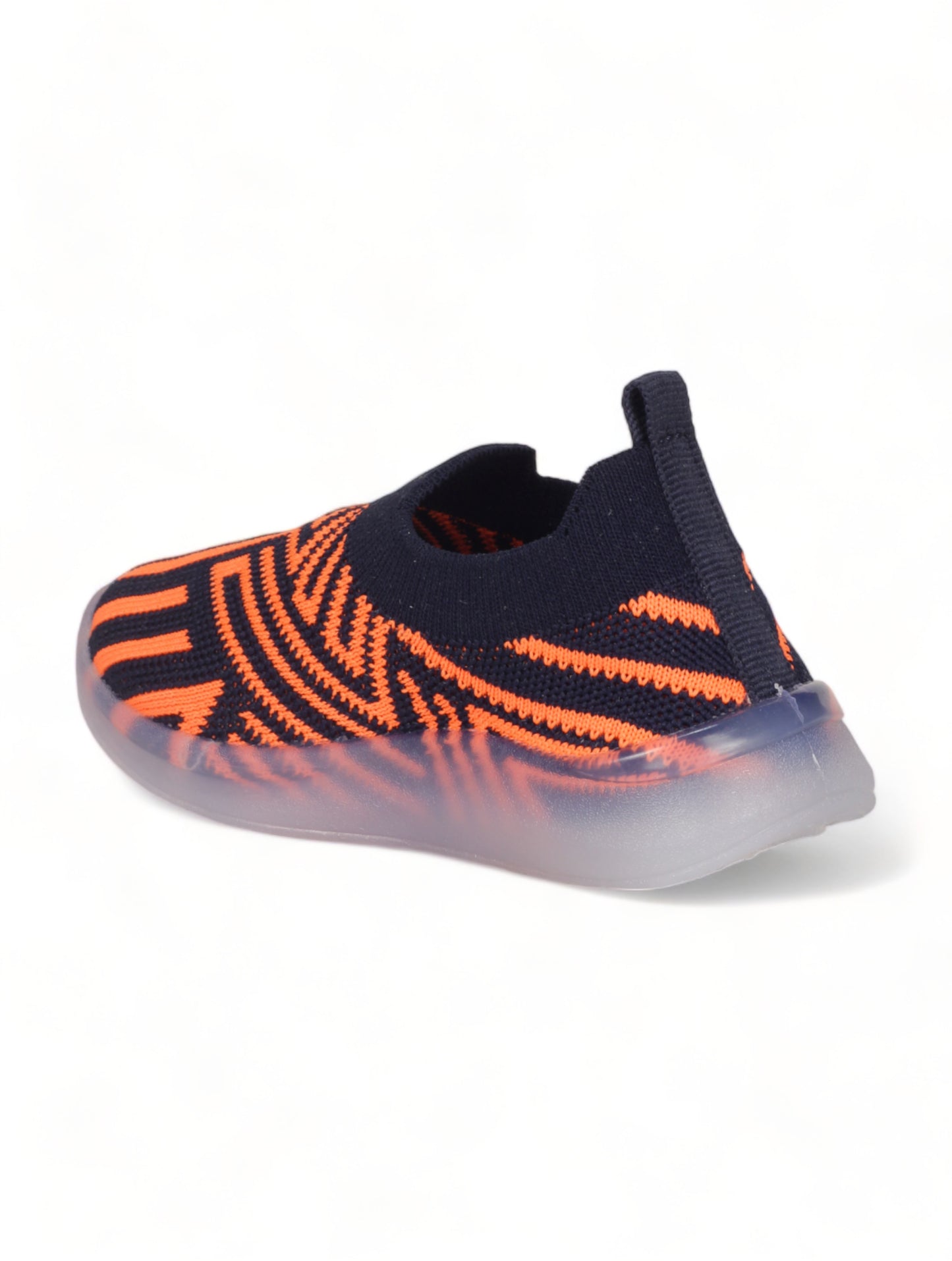 Unisex Casual Slip On Shoes With Led Light - Navy Blue