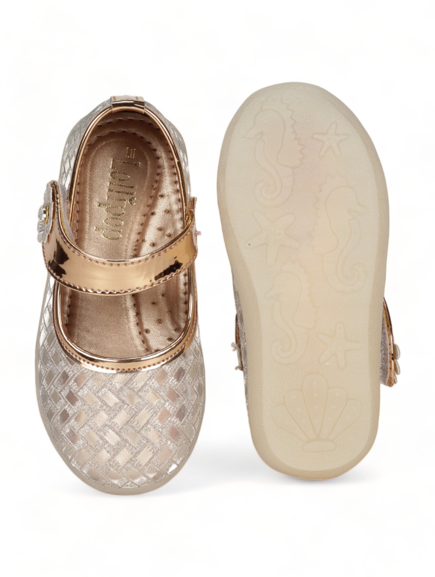 Bellies With Velcro Closure - Pink