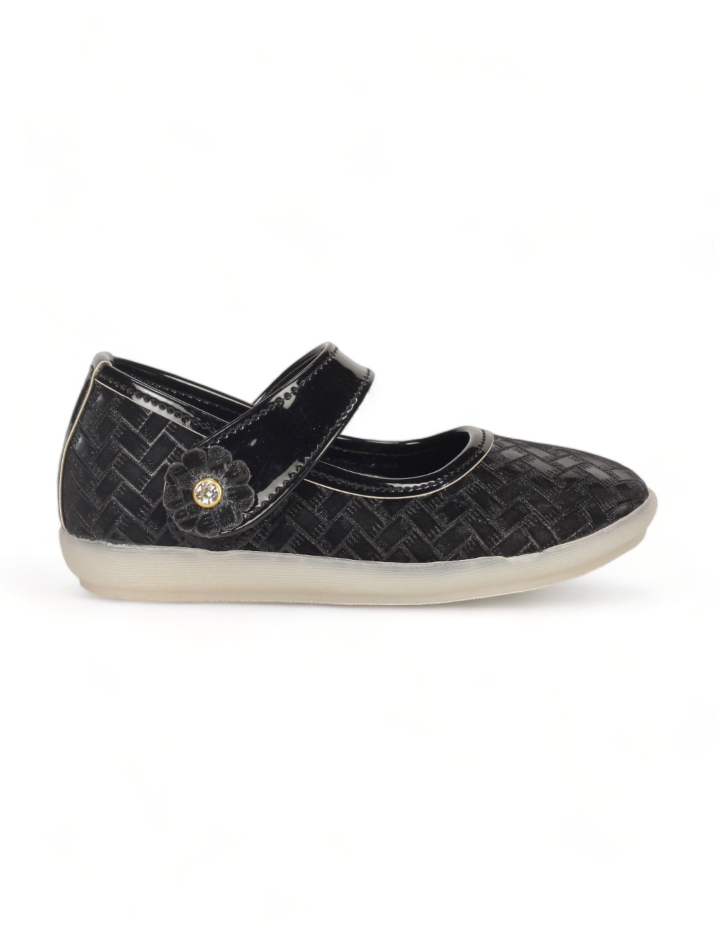 Bellies With Velcro Closure - Black