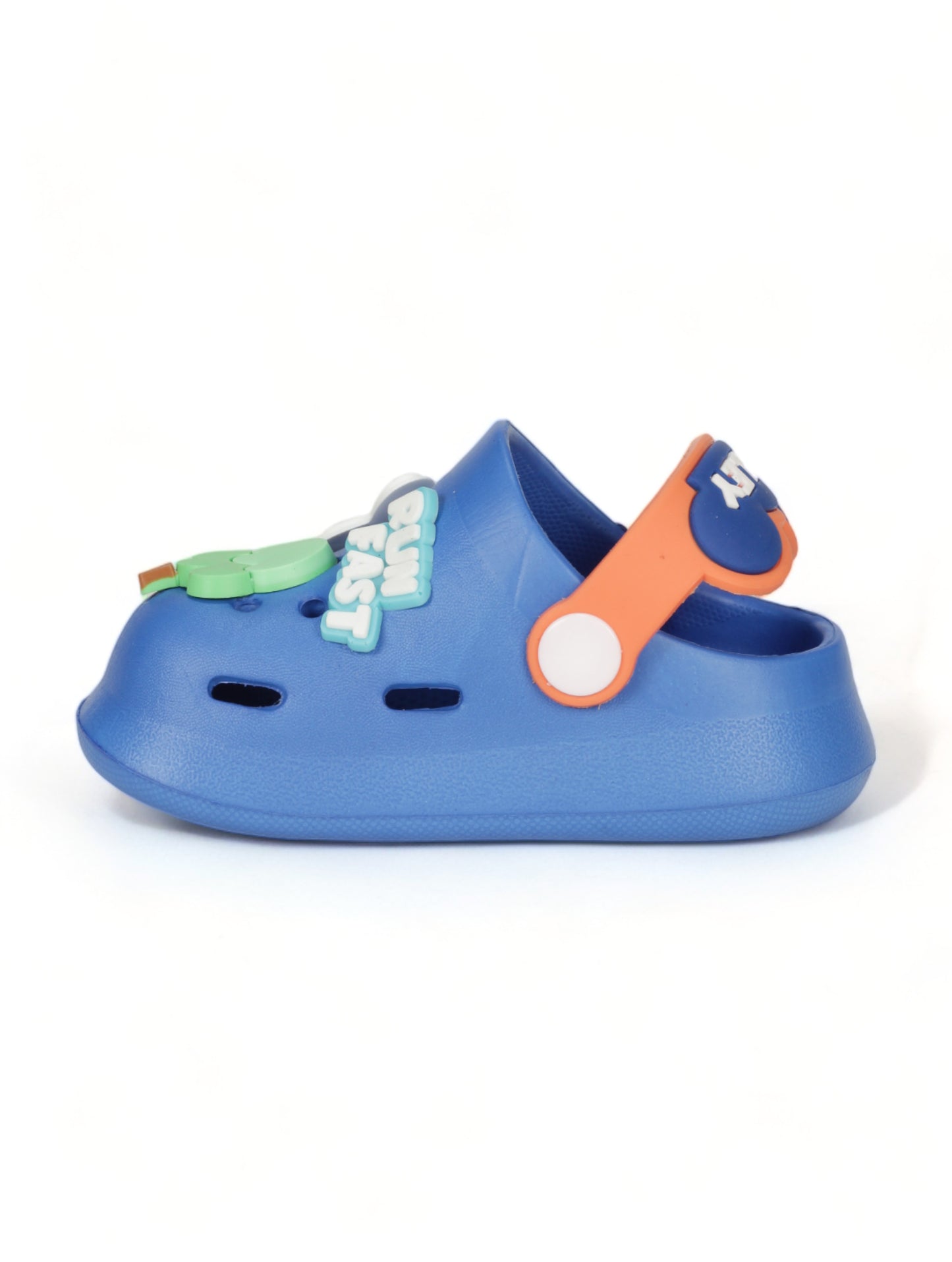Rabbit Applique Anti-Slip Clogs - Navy Blue