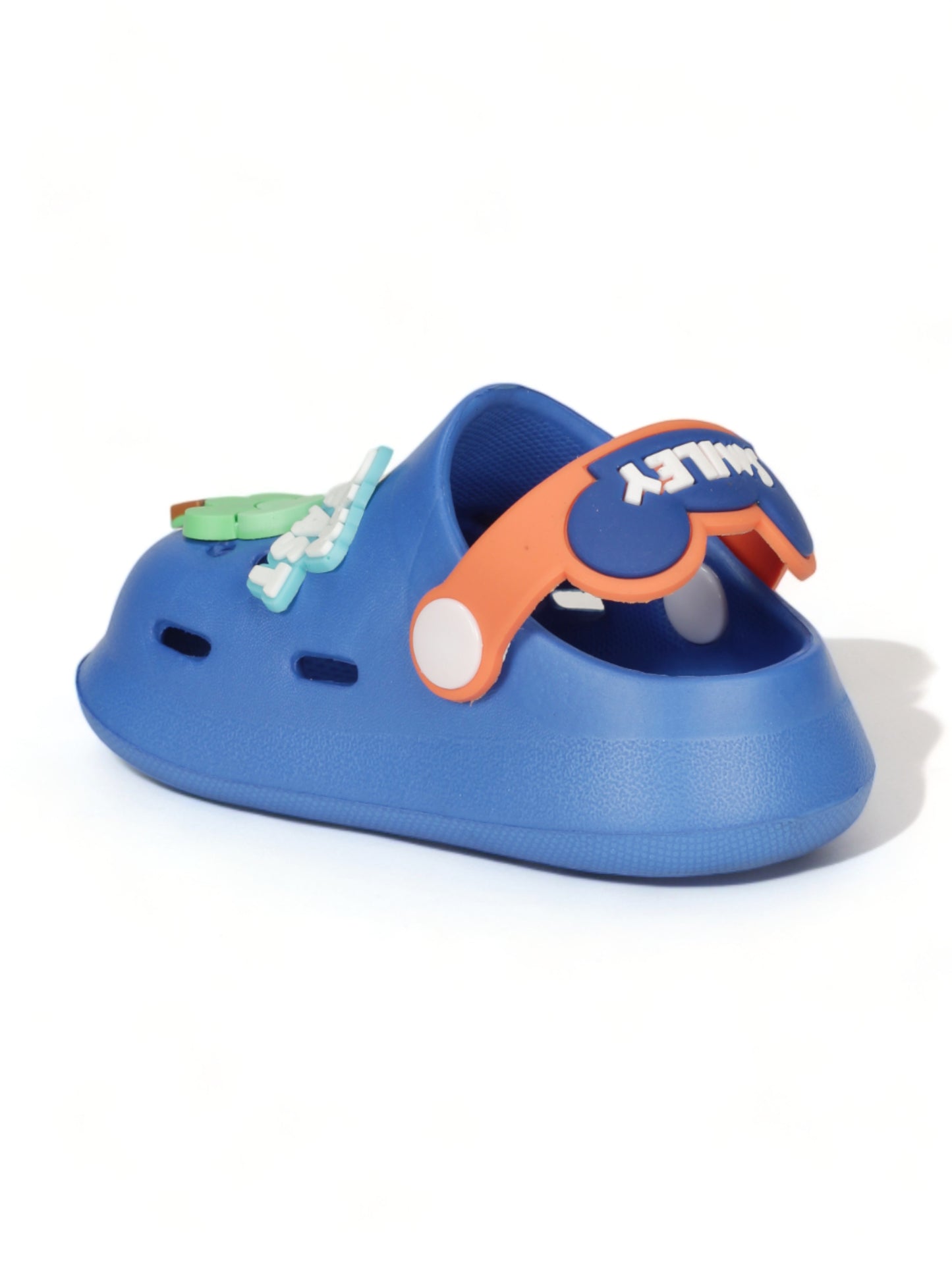 Rabbit Applique Anti-Slip Clogs - Navy Blue