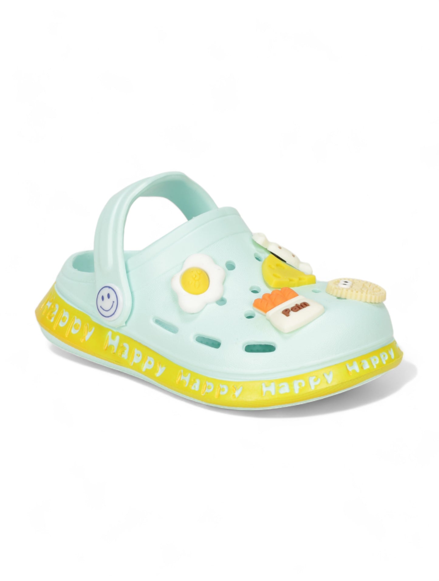 Desserts Applique Anti-Slip Clogs - Green