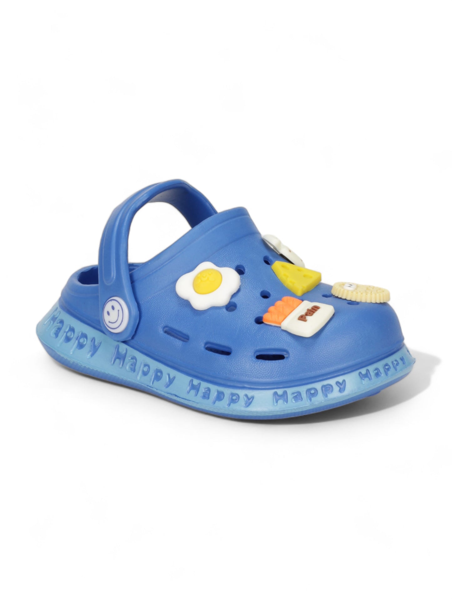 Desserts Applique Anti-Slip Clogs - Navy Blue