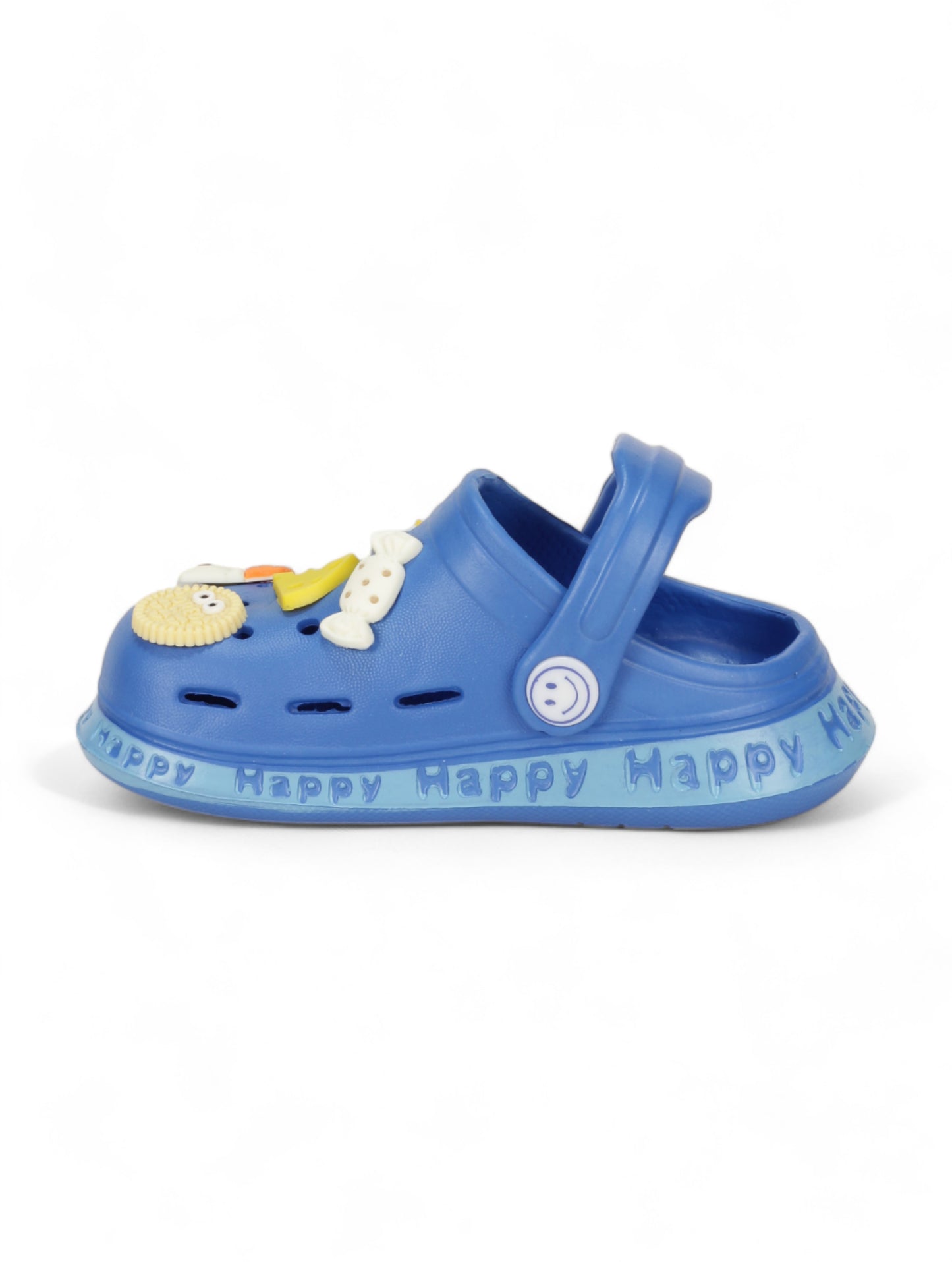 Desserts Applique Anti-Slip Clogs - Navy Blue