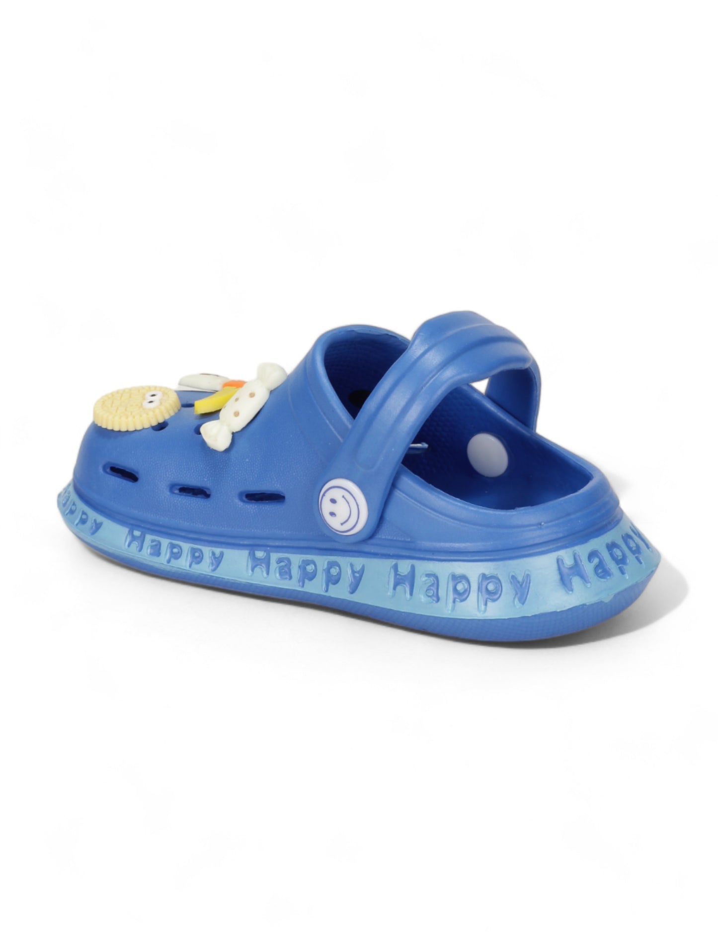 Desserts Applique Anti-Slip Clogs - Navy Blue