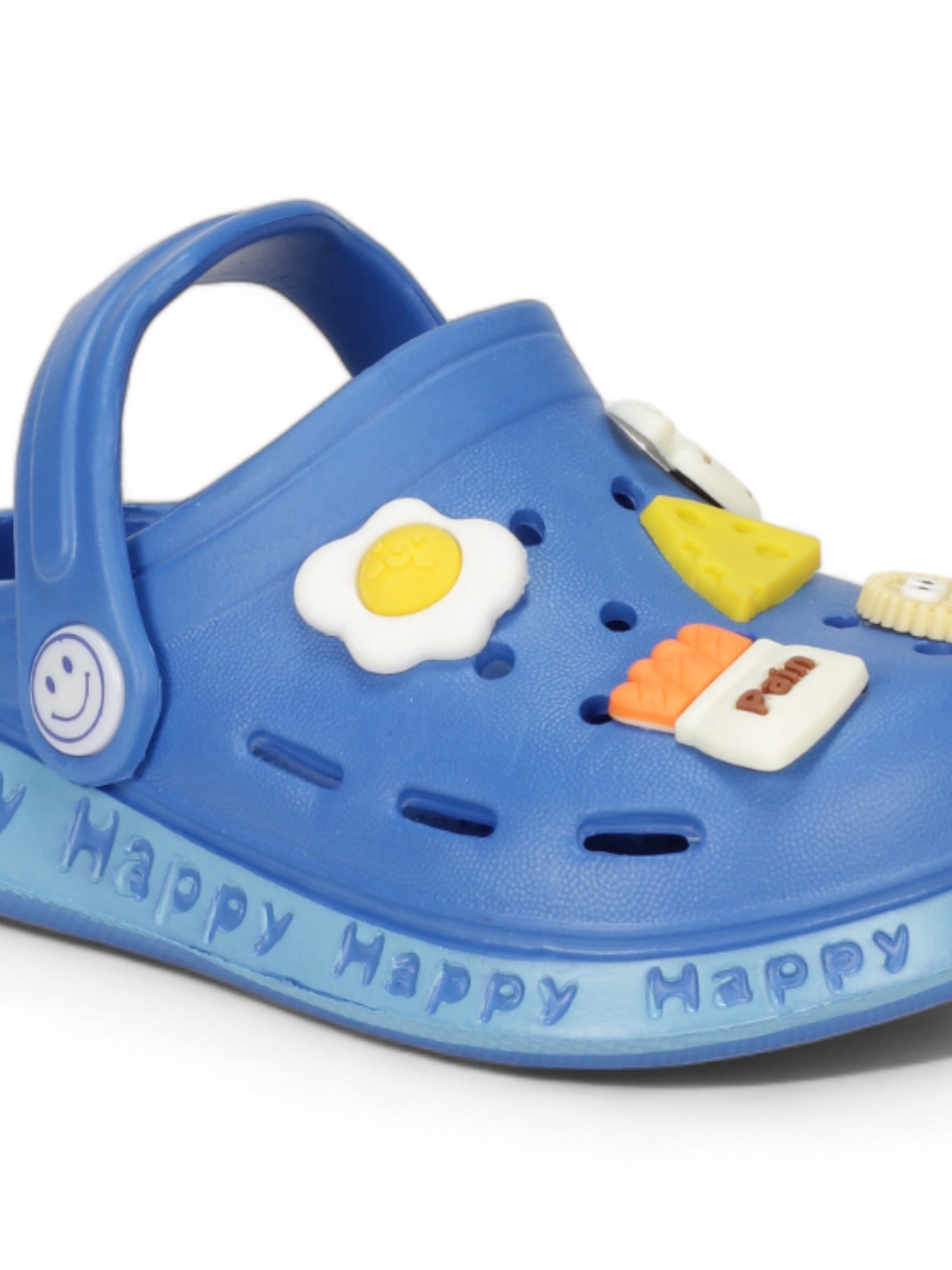 Desserts Applique Anti-Slip Clogs - Navy Blue