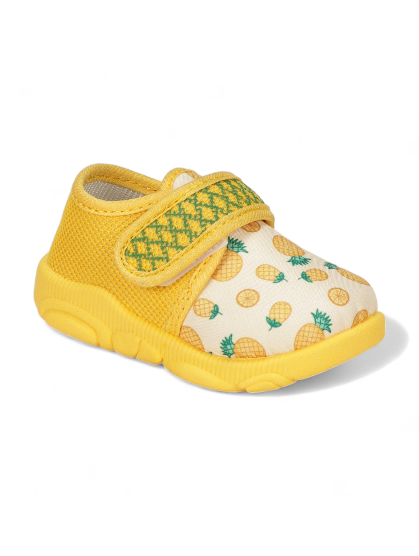 Coolz Musical Chu Chu Shoes With Velcro Closing - Mustard