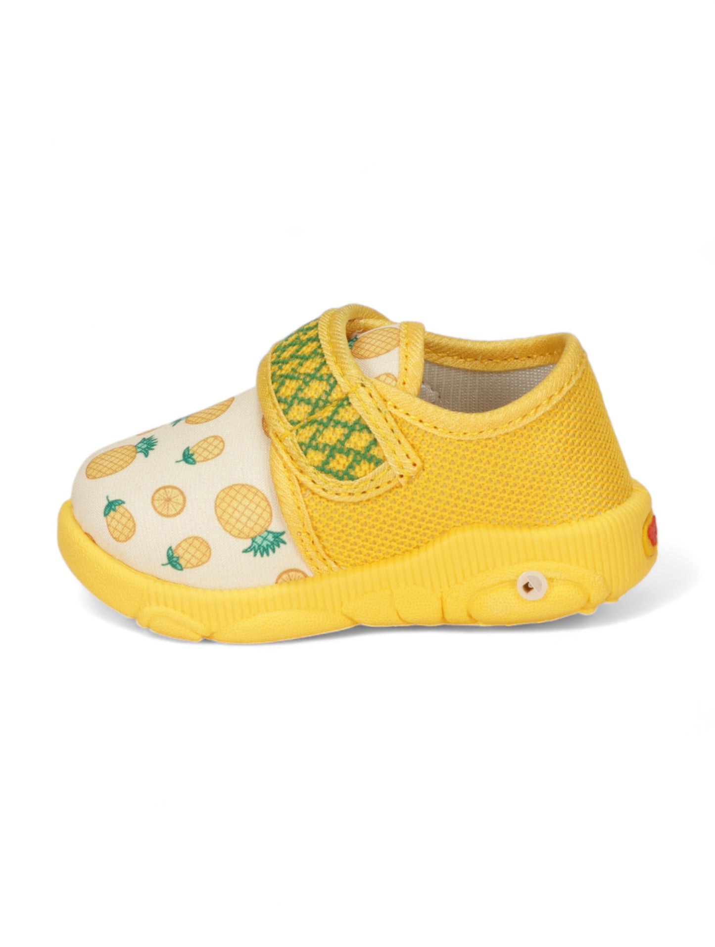 Coolz Musical Chu Chu Shoes With Velcro Closing - Mustard