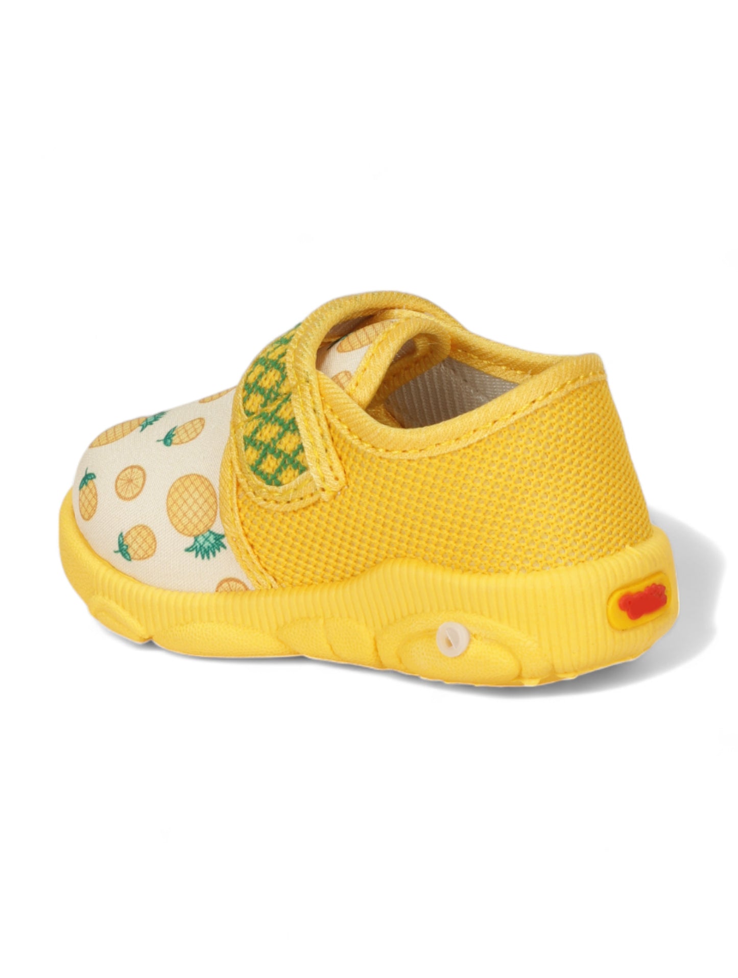 Coolz Musical Chu Chu Shoes With Velcro Closing - Mustard