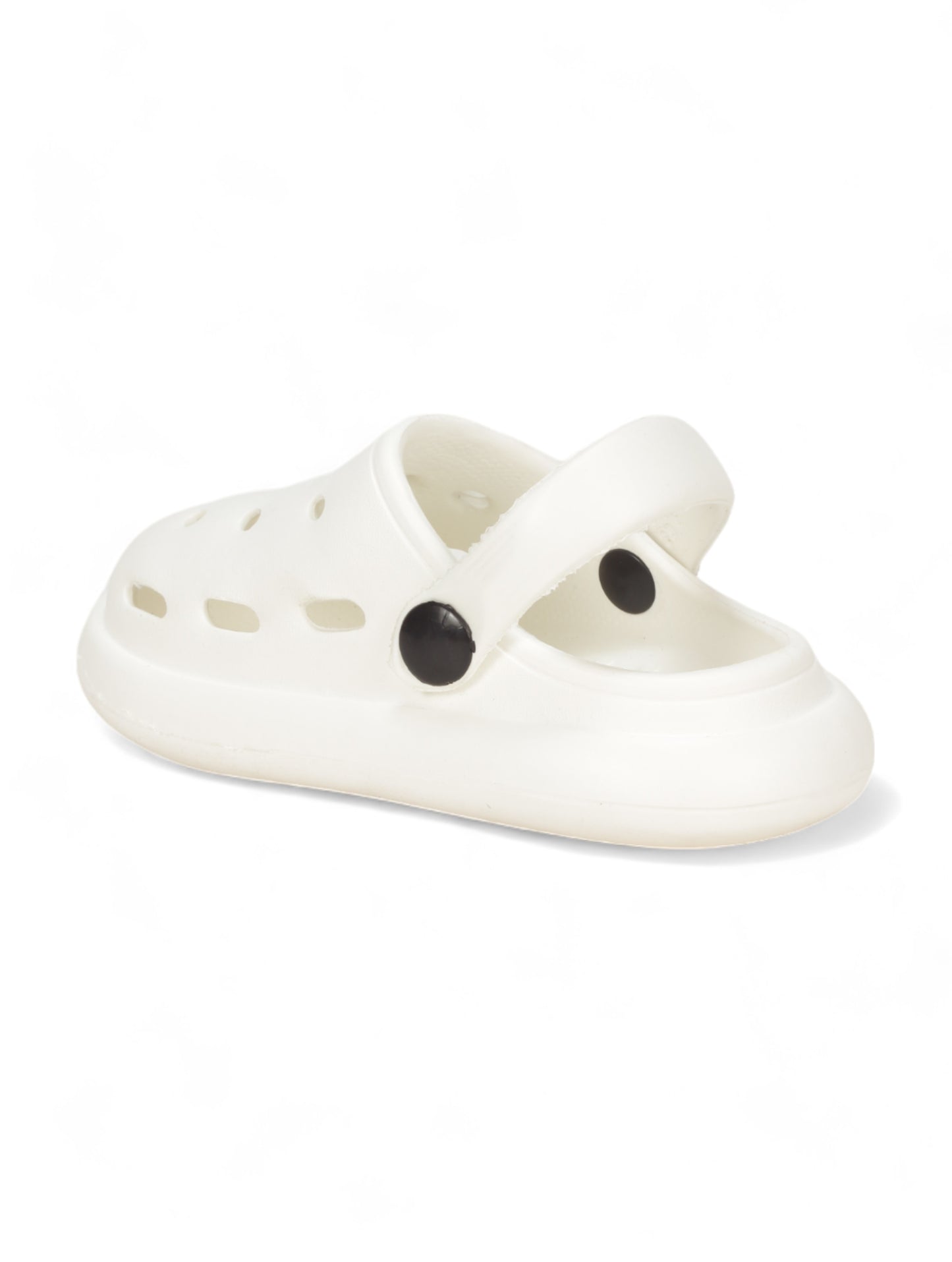 Ice Cream Applique Anti-Slip Clogs - White