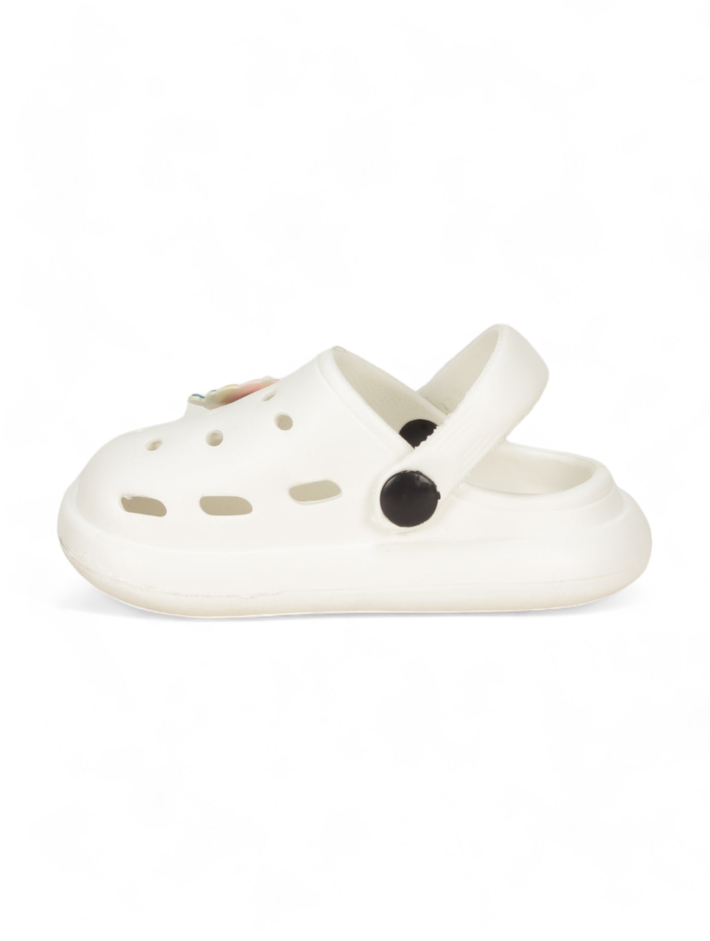 Unicorn Applique Anti-Slip Clogs - White