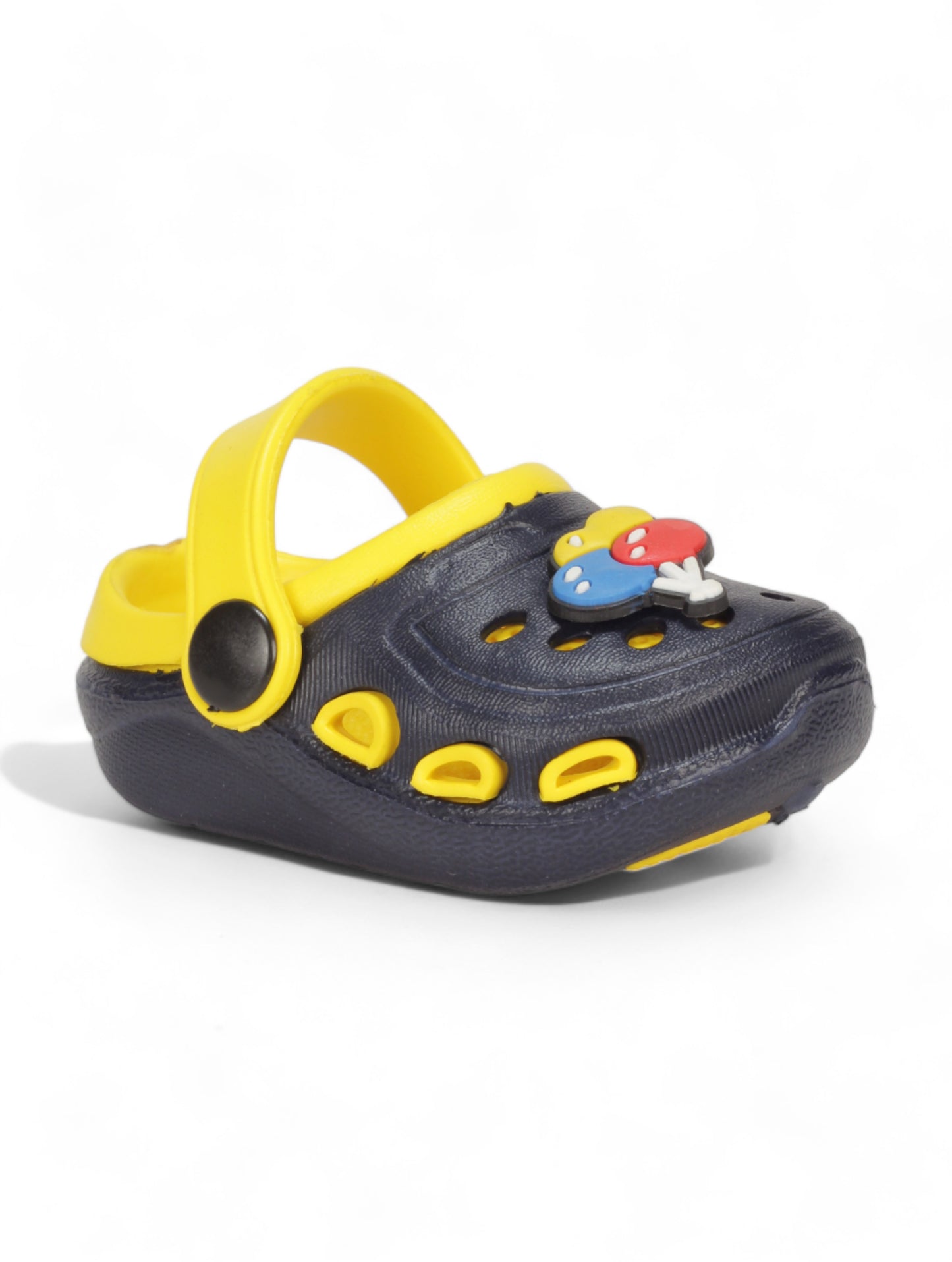 Balloon Applique Anti-Slip Clogs - Black