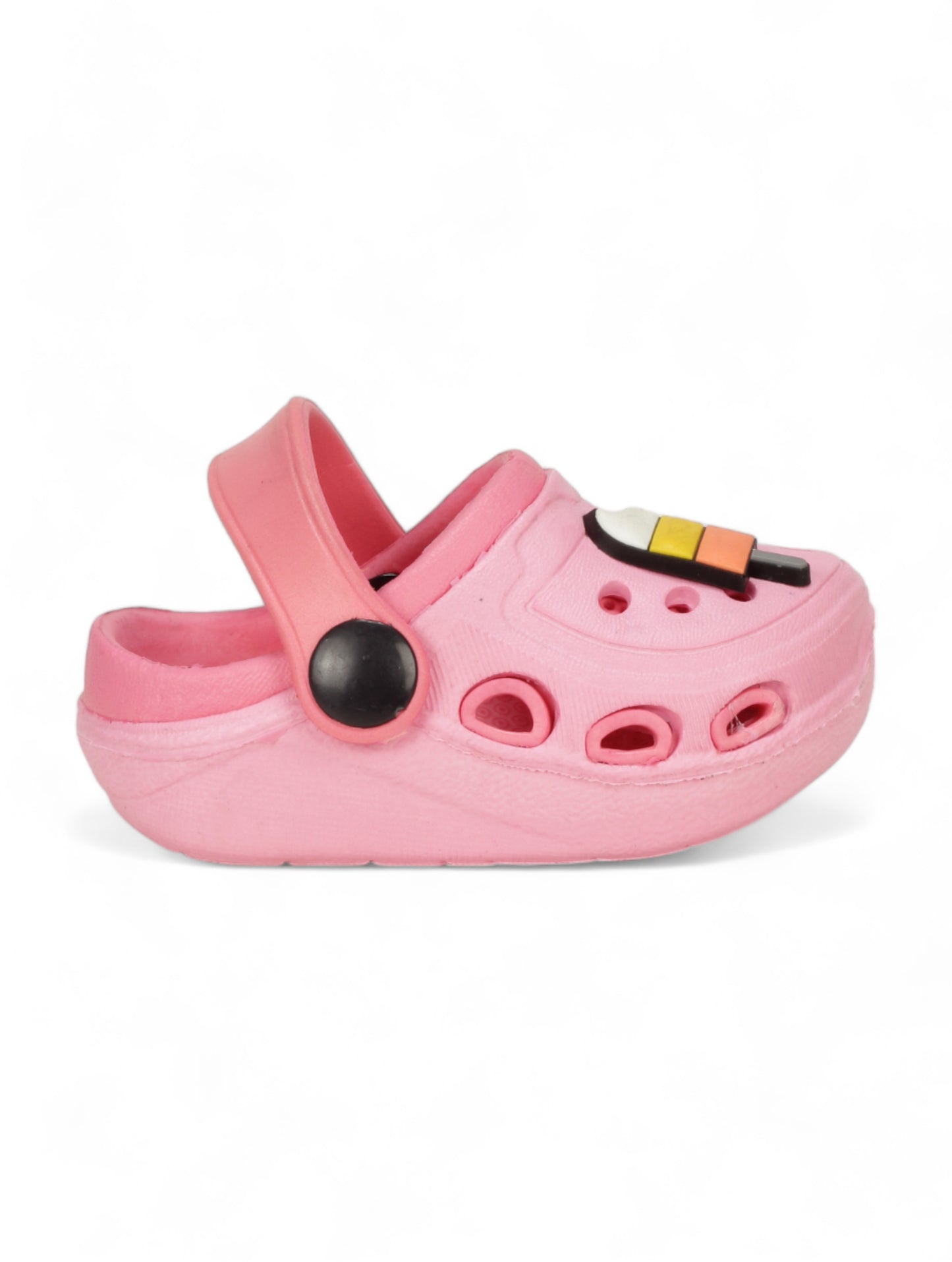 Ice Cream Applique Anti-Slip Clogs - Pink