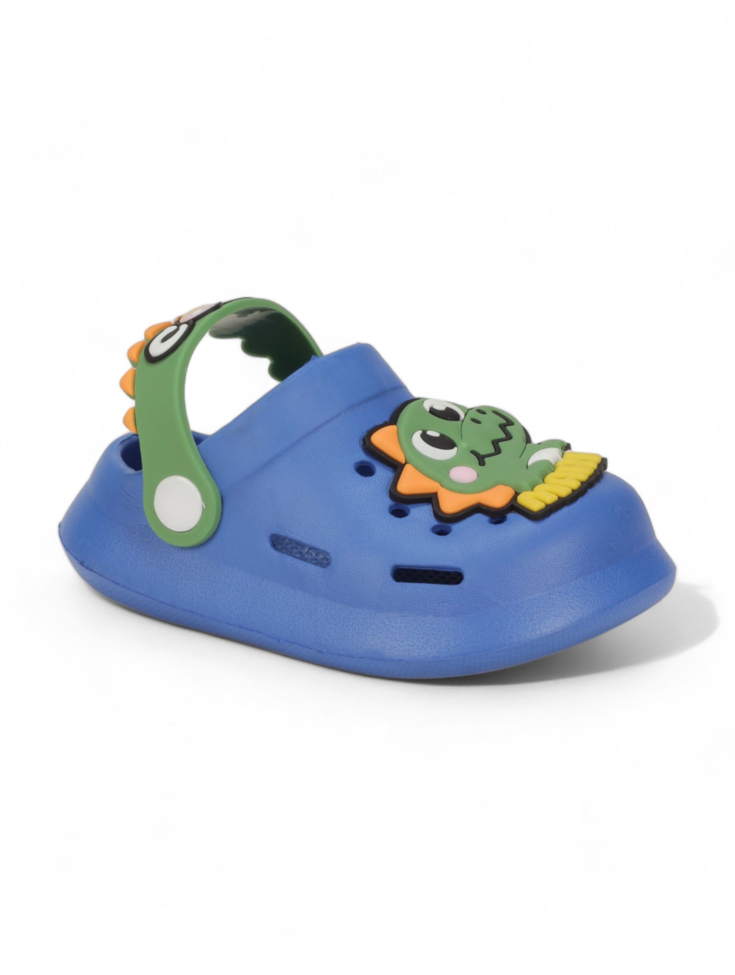 Cartoon Applique Anti-Slip Clogs - Navy Blue
