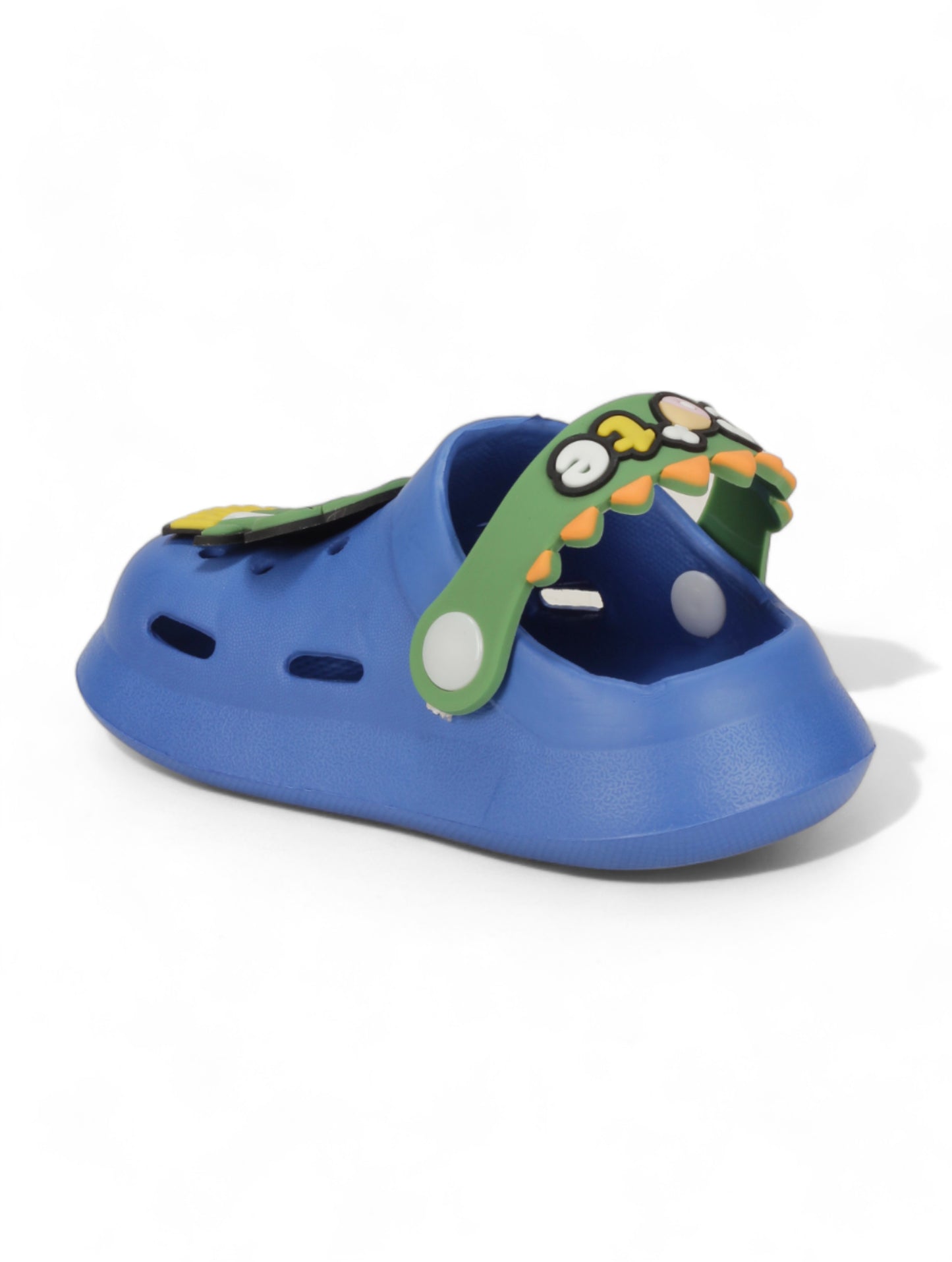 Cartoon Applique Anti-Slip Clogs - Navy Blue