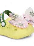 Fairy Applique Anti-Slip Clogs - Green