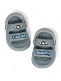 Candy Applique Anti-Slip Sandals - Grey