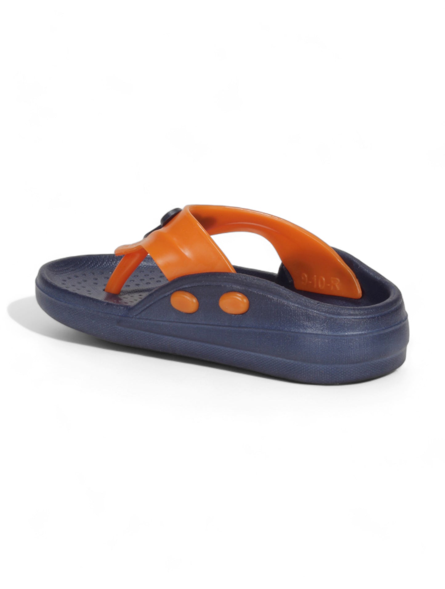 Bear Applique Anti-Slip Slippers - Navy Blue