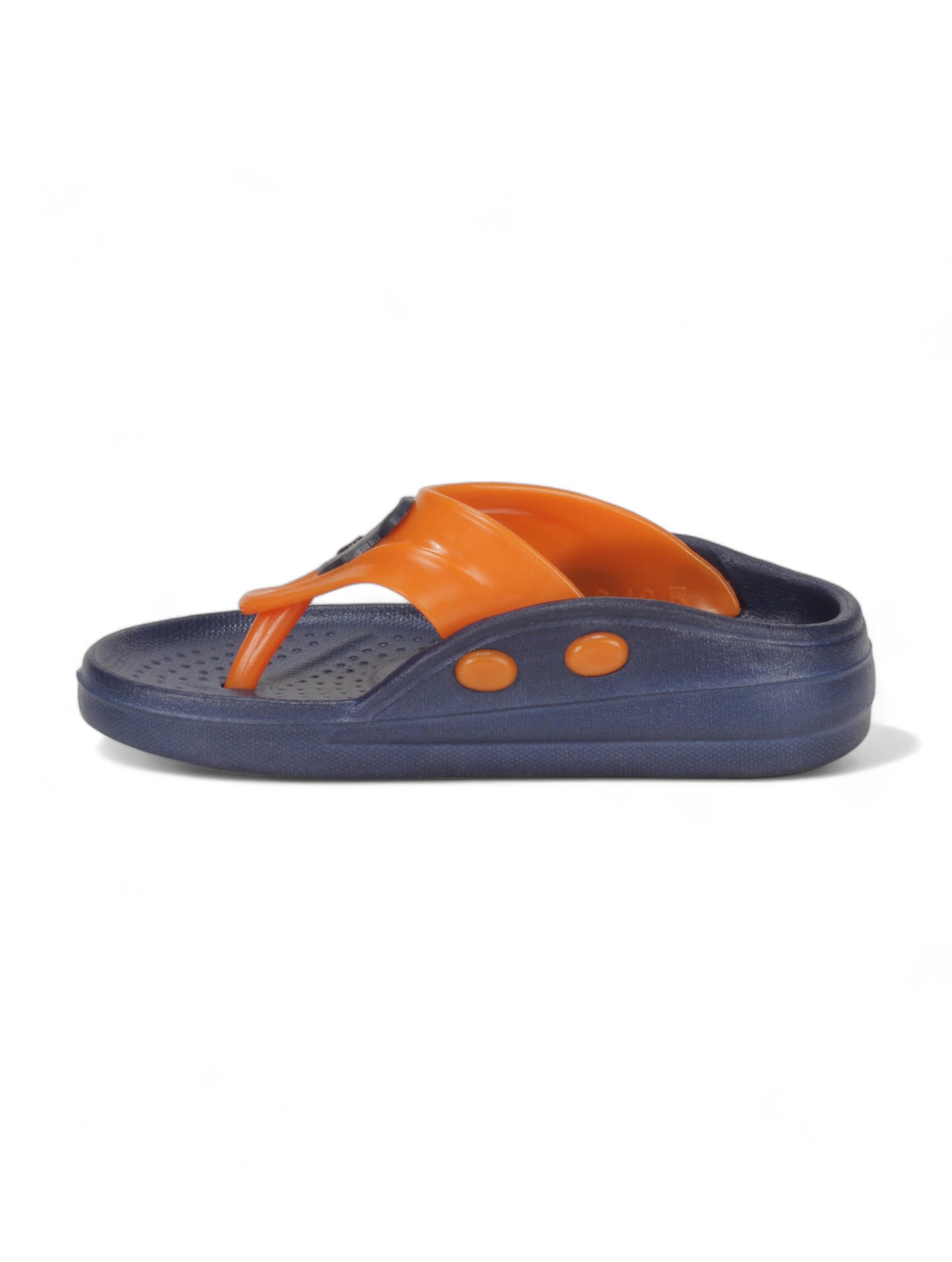 Bear Applique Anti-Slip Slippers - Navy Blue