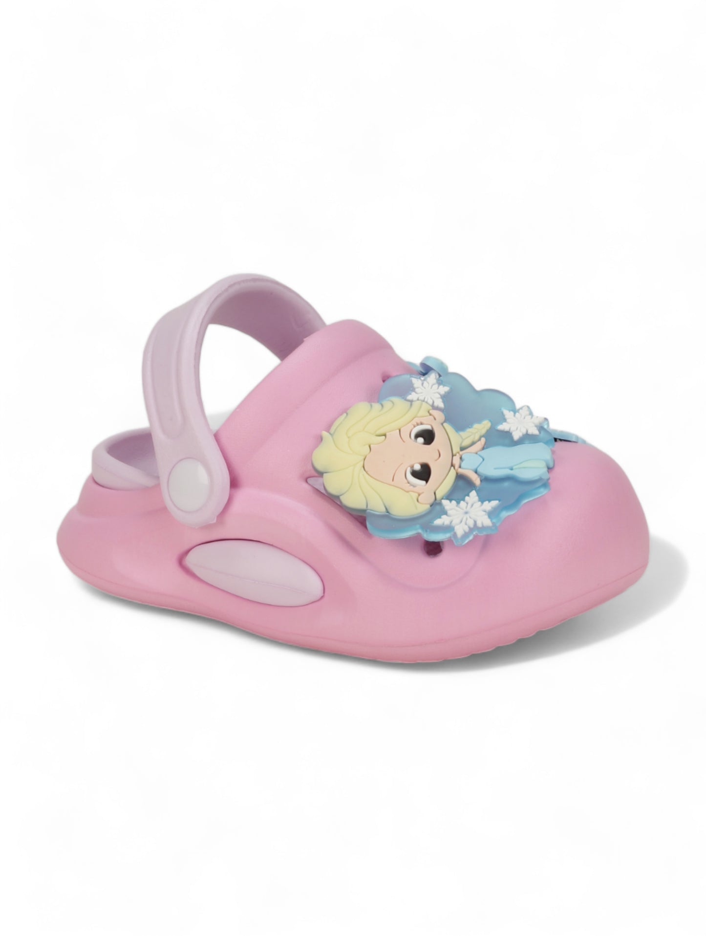 Princess Applique Anti-Slip Clogs - Pink