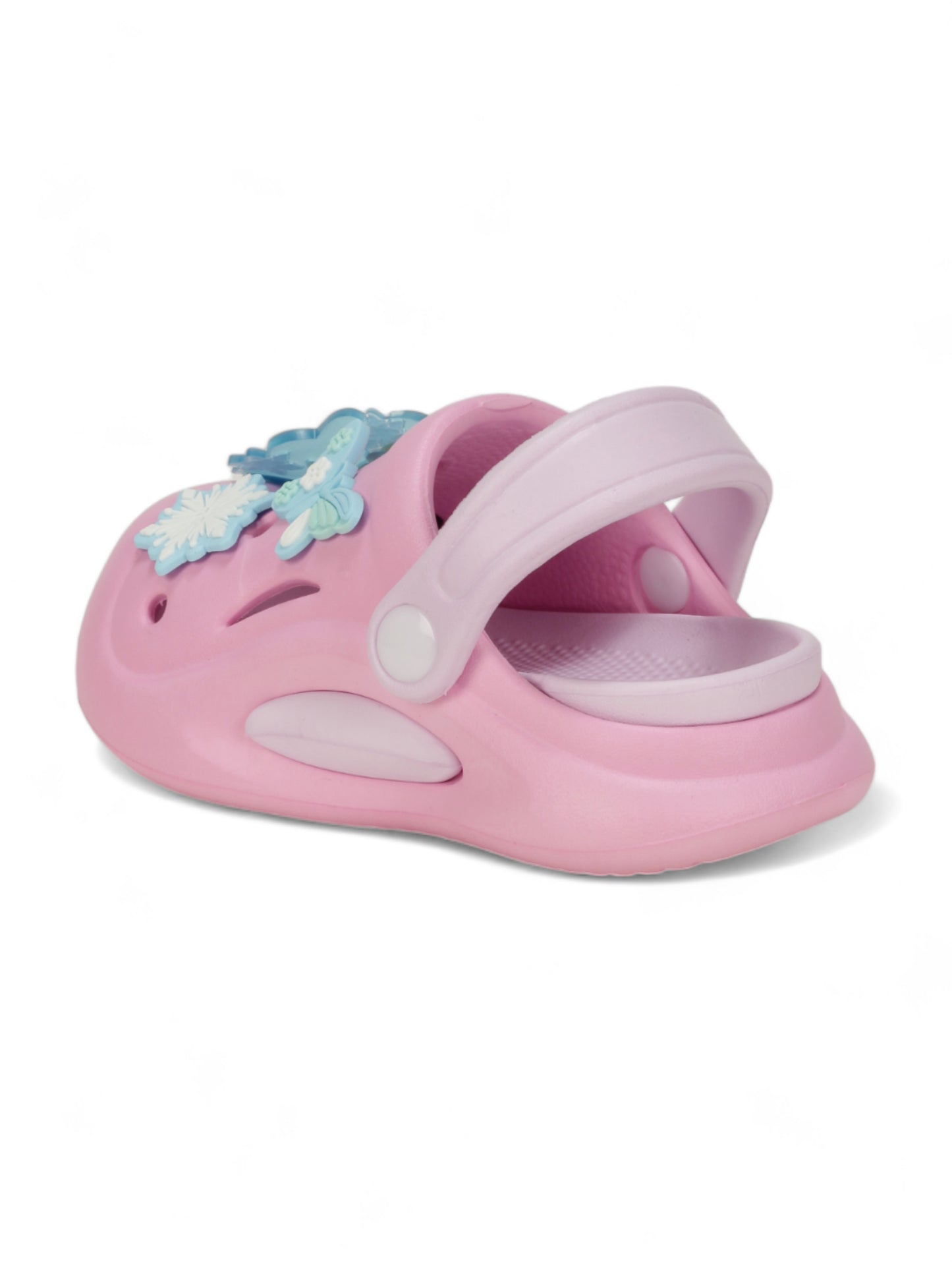 Princess Applique Anti-Slip Clogs - Pink