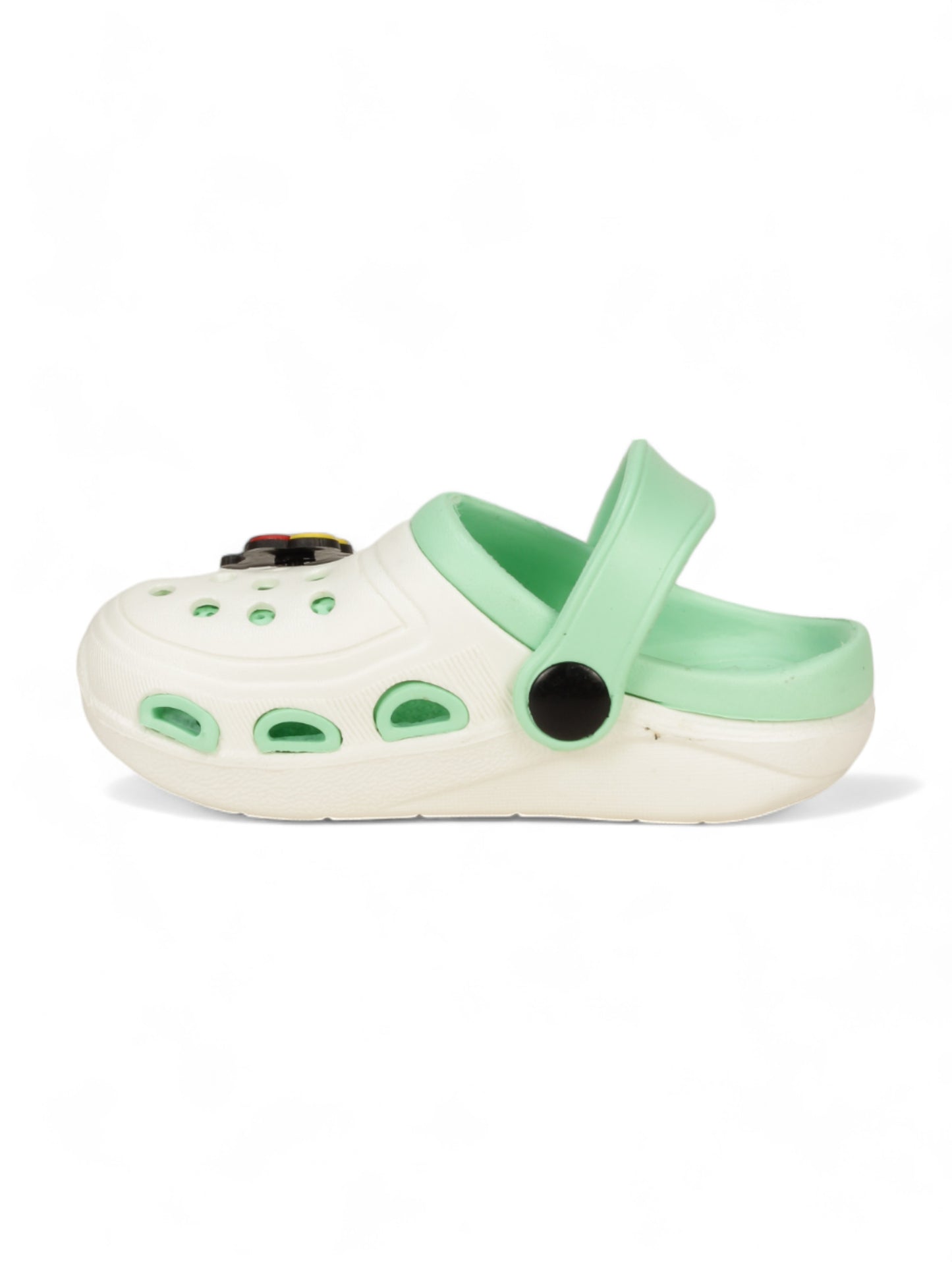 Balloon Applique Anti-Slip Clogs - Cream
