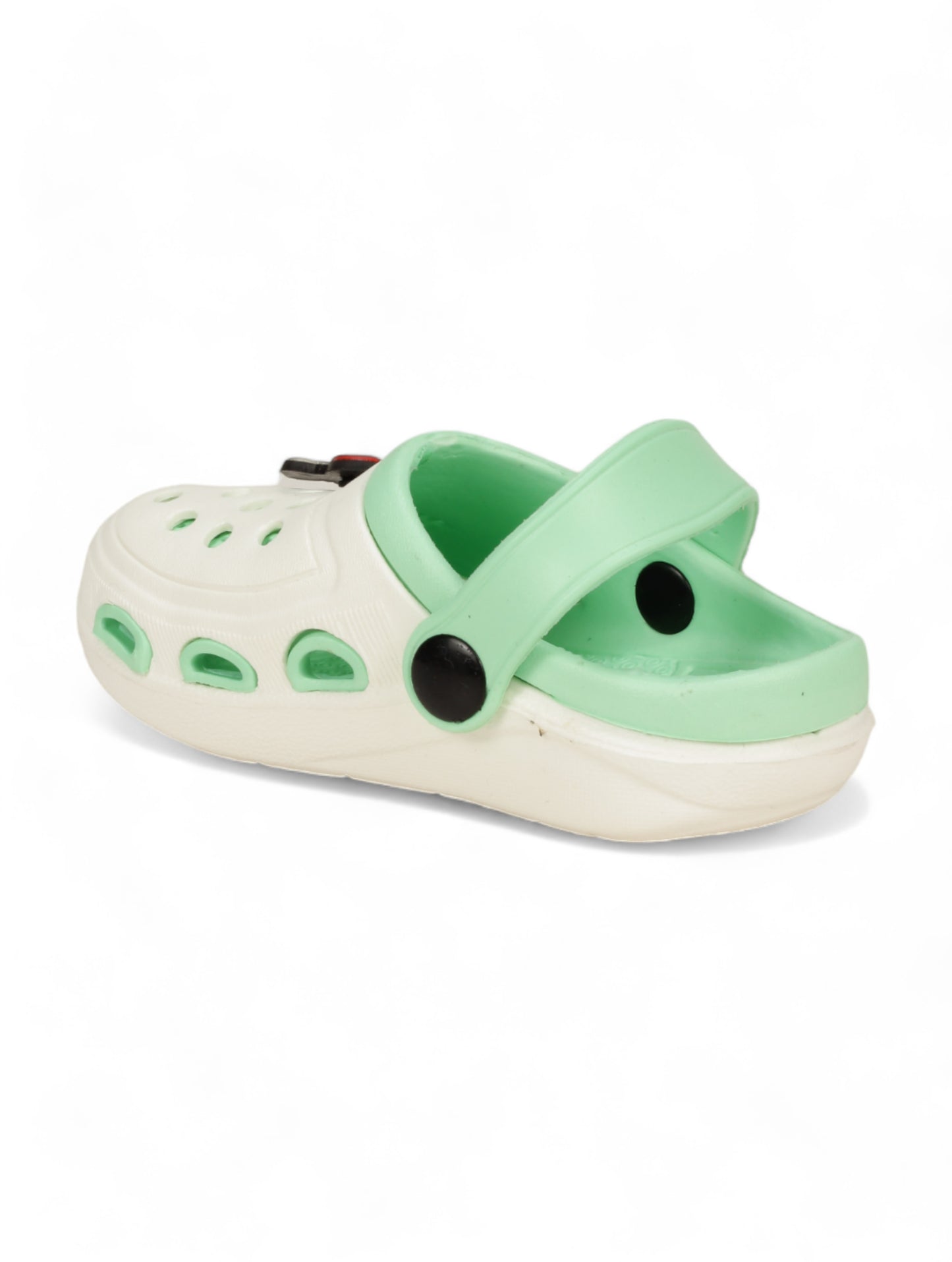 Mushroom Applique Anti-Slip Clogs - Cream