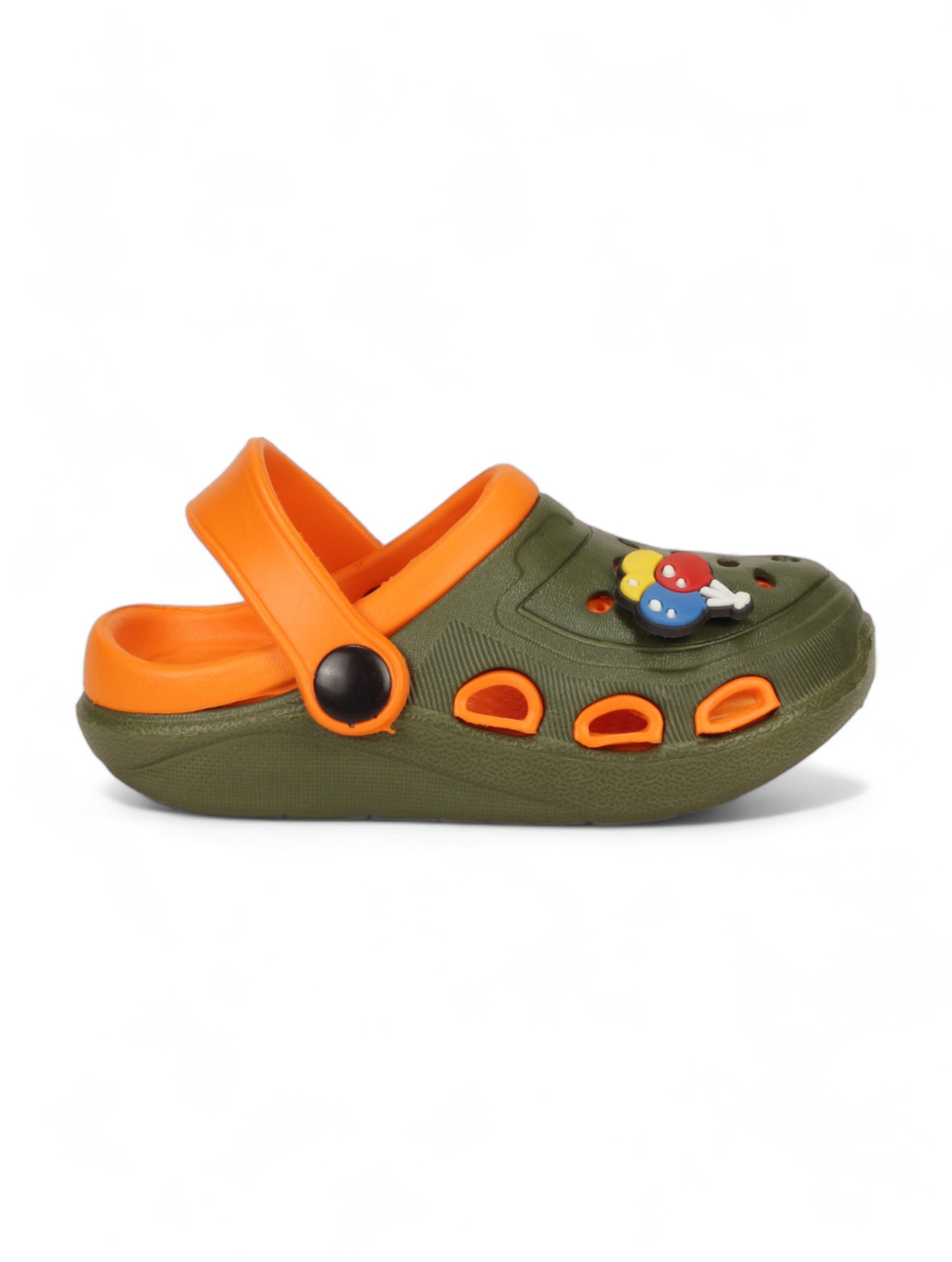 Balloon Applique Anti-Slip Clogs - Green