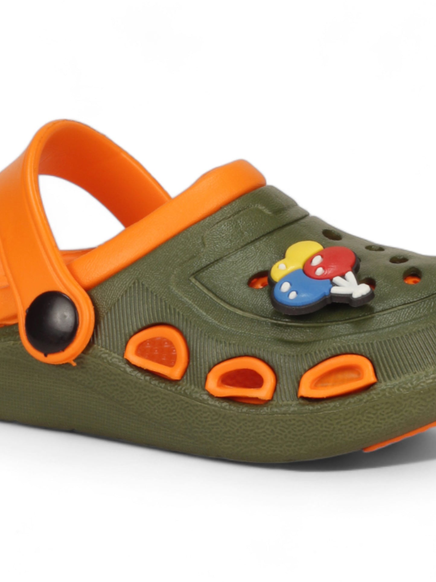 Balloon Applique Anti-Slip Clogs - Green
