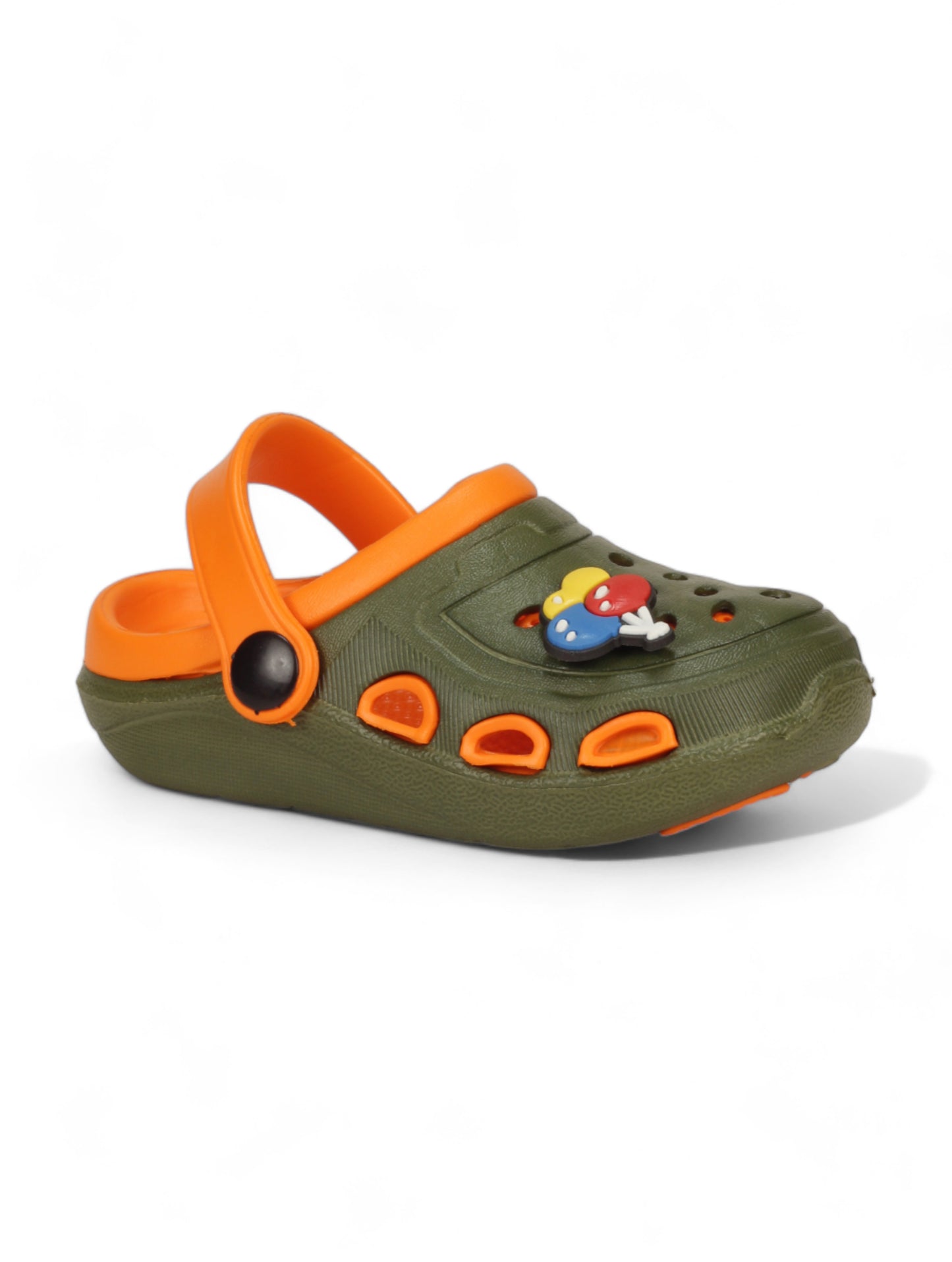 Balloon Applique Anti-Slip Clogs - Green