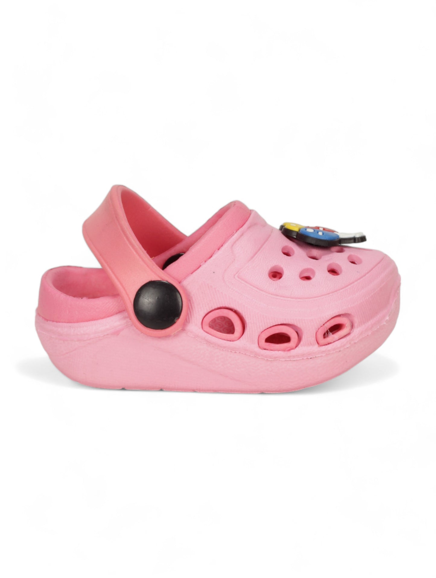 Balloon Applique Anti-Slip Clogs - Pink