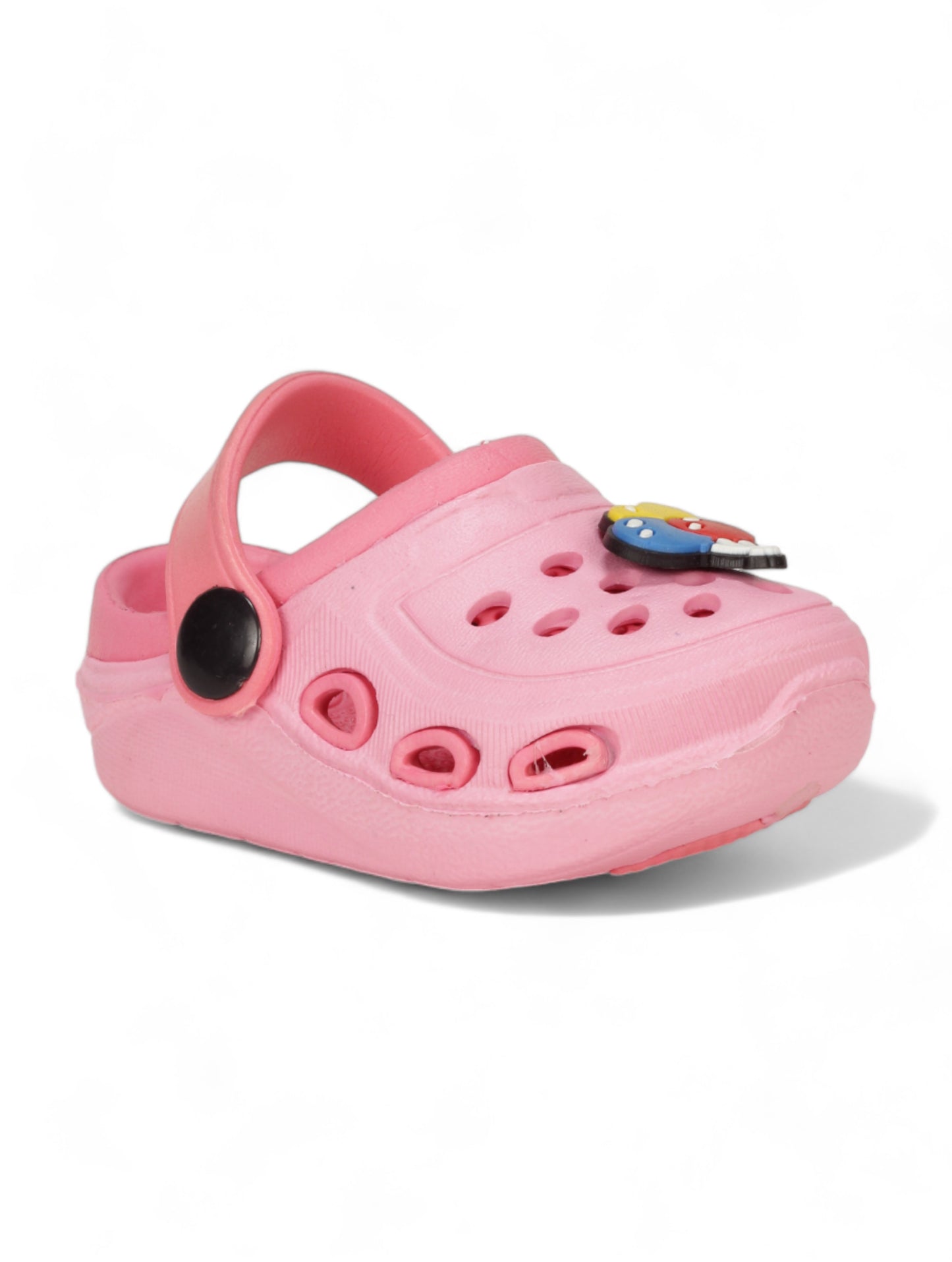 Balloon Applique Anti-Slip Clogs - Pink
