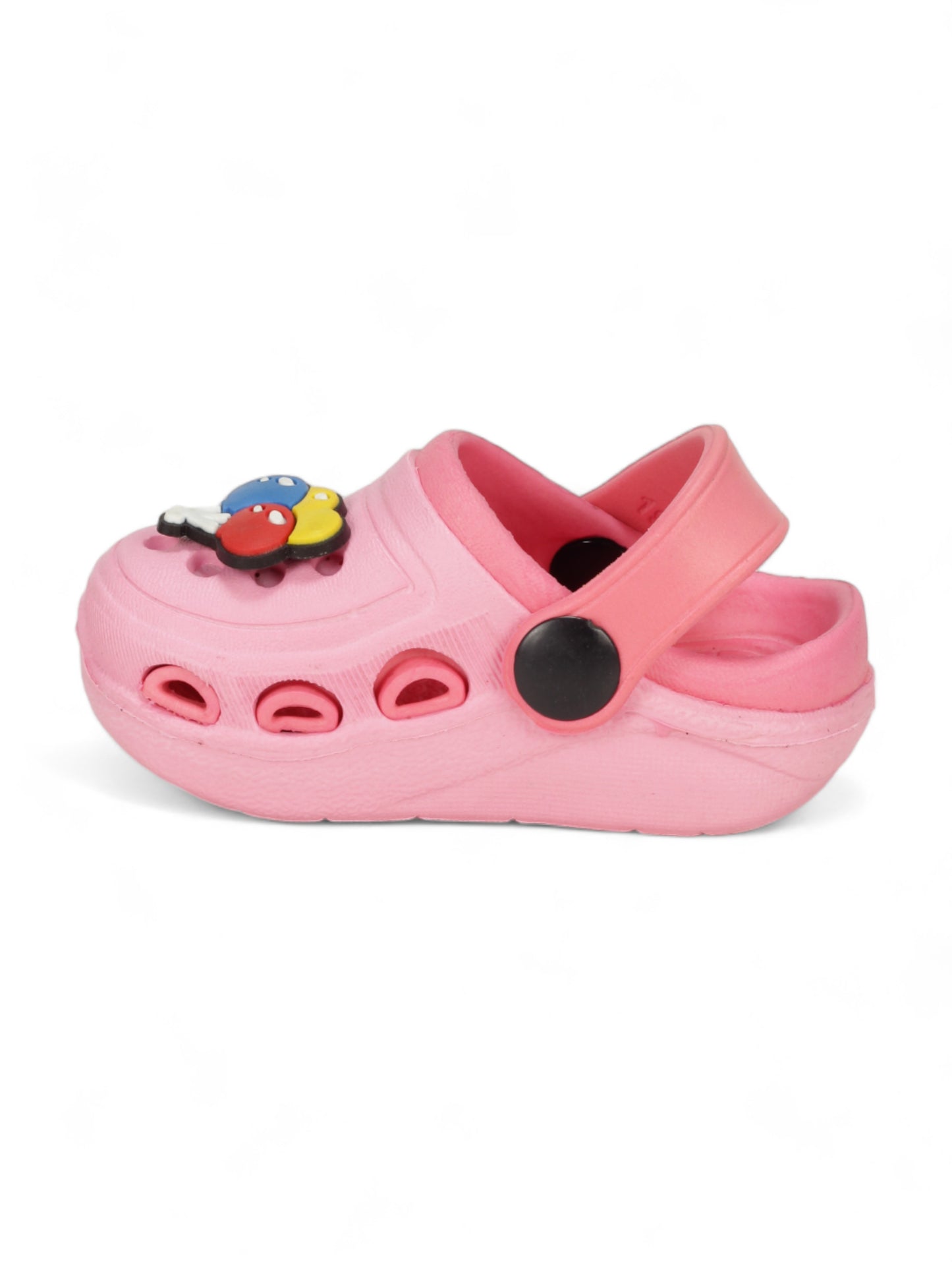 Balloon Applique Anti-Slip Clogs - Pink