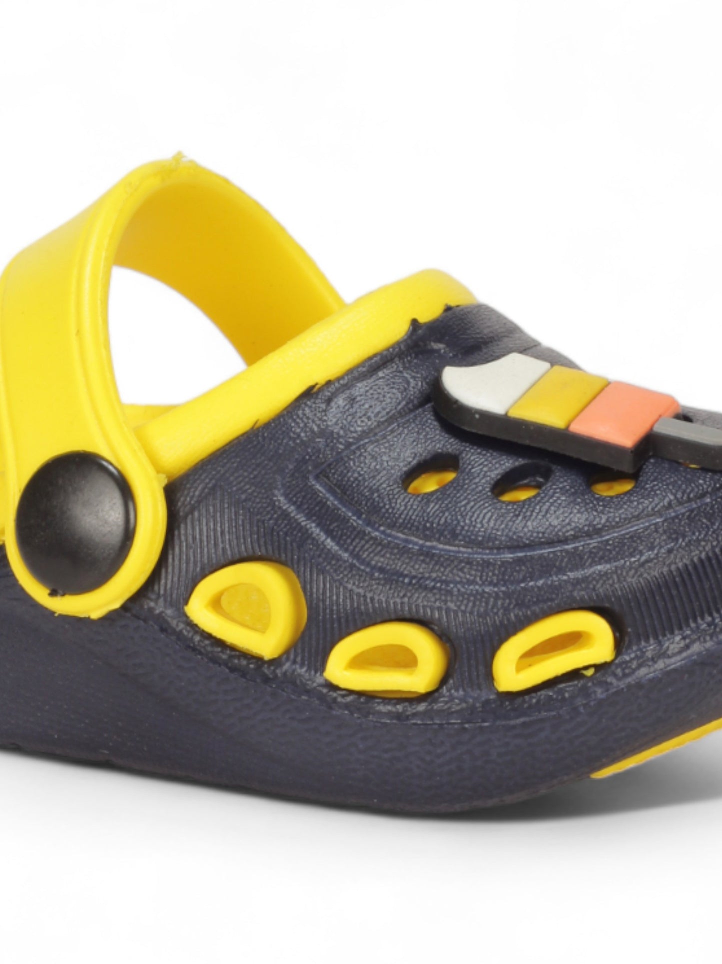 Ice Cream Applique Anti-Slip Clogs - Black