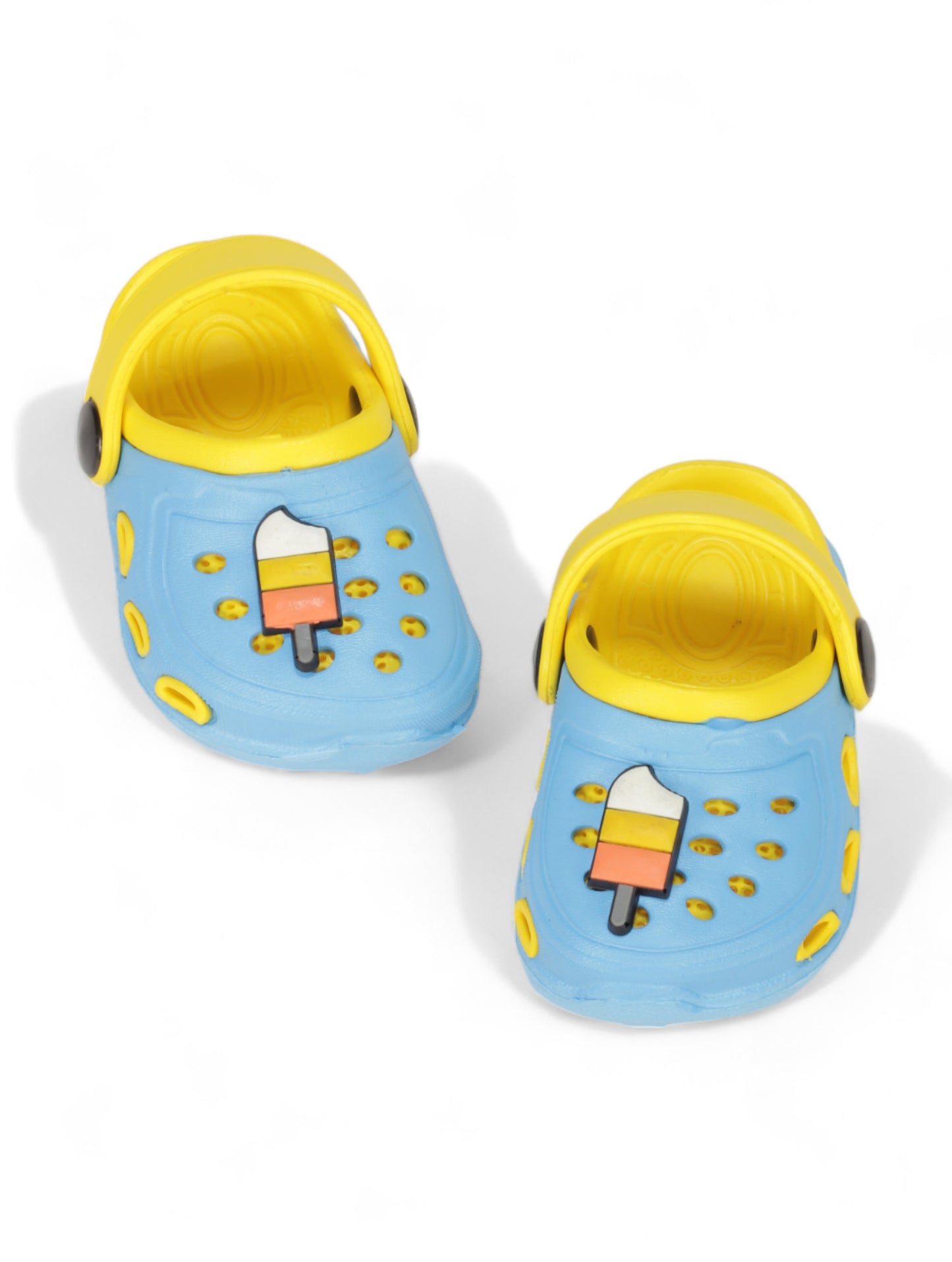 Ice Cream Applique Anti-Slip Clogs - Blue
