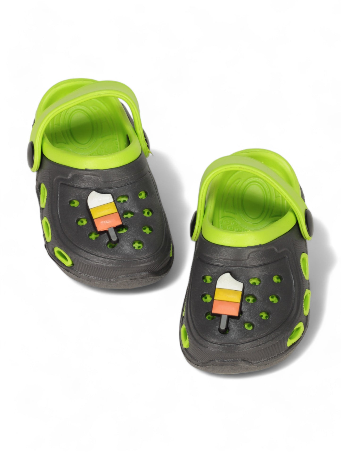 Ice Cream Applique Anti-Slip Clogs - Green
