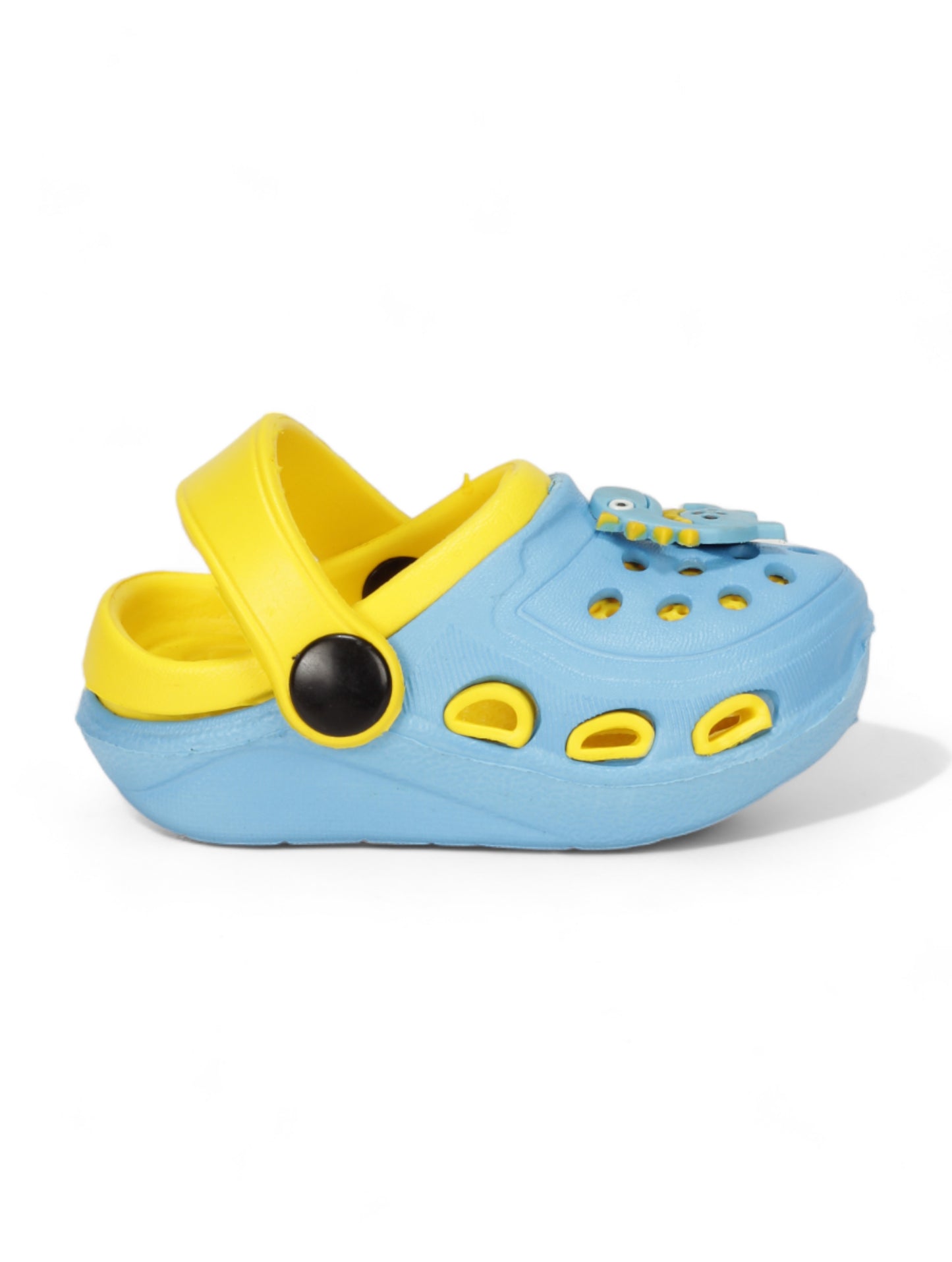 Dinosaur Applique Anti-Slip Clogs - Blue