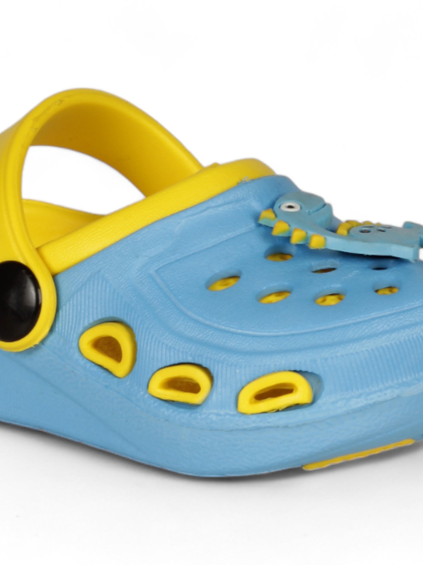 Dinosaur Applique Anti-Slip Clogs - Blue