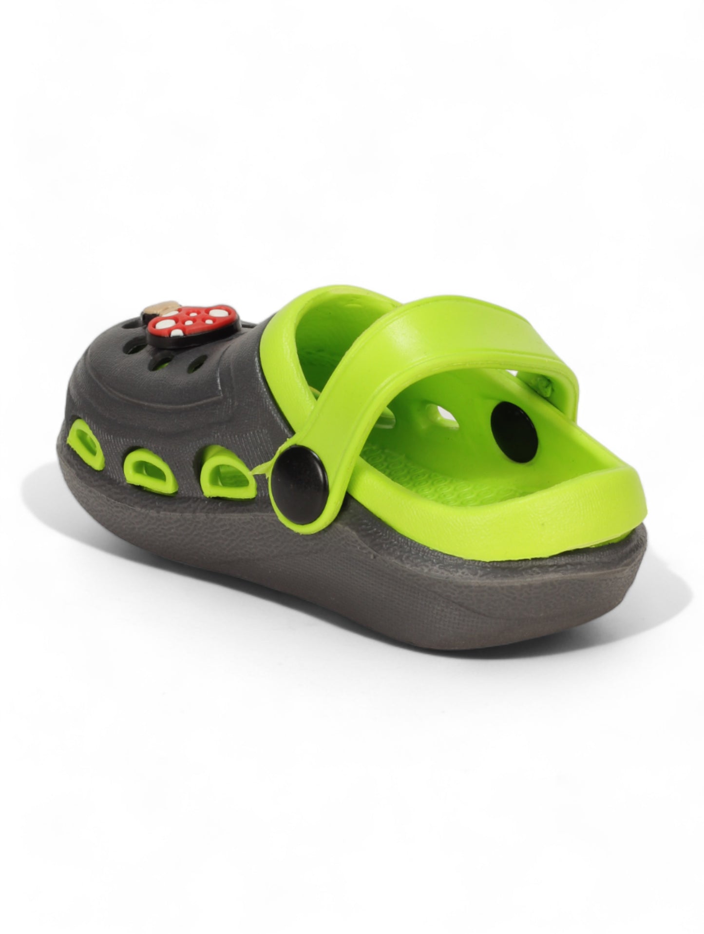 Mushroom Applique Anti-Slip Clogs - Green